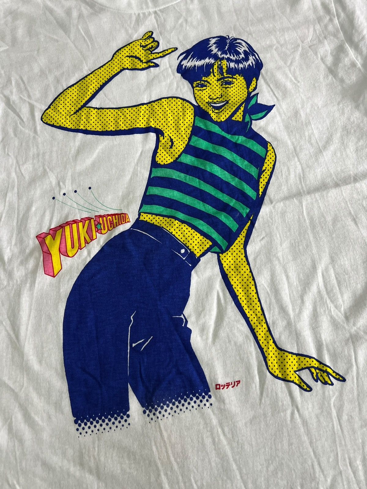 Vintage Vintage Japanese Singer Yuki Uchida Tshirt Size US M / EU 48-50 / 2 - 2 Thumbnail