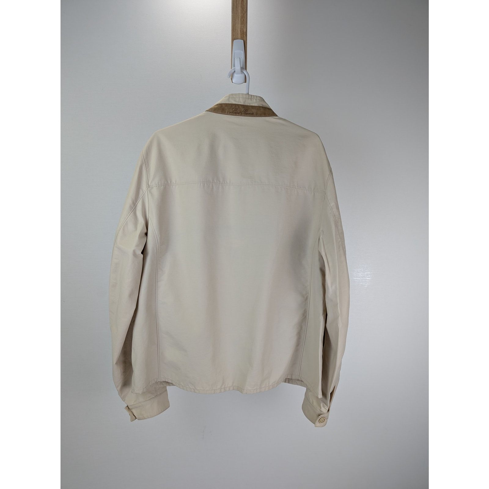 Loro Piana o1rshd1 CC20 Vestes Blousons Jacket in Beige Size US M / EU 48-50 / 2 - 13 Thumbnail