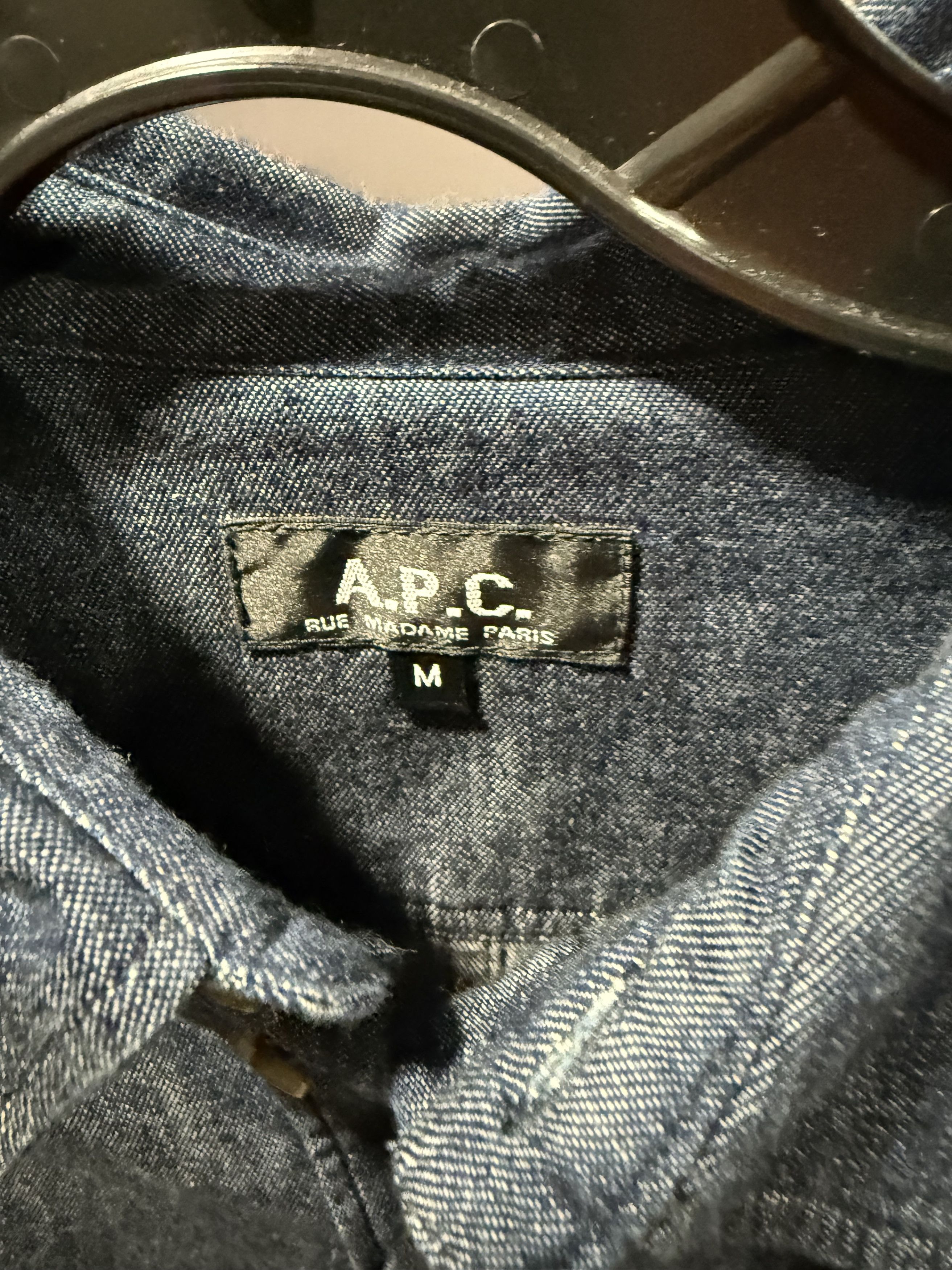 A.P.C. A.P.C denim button up Size US M / EU 48-50 / 2 - 3 Thumbnail