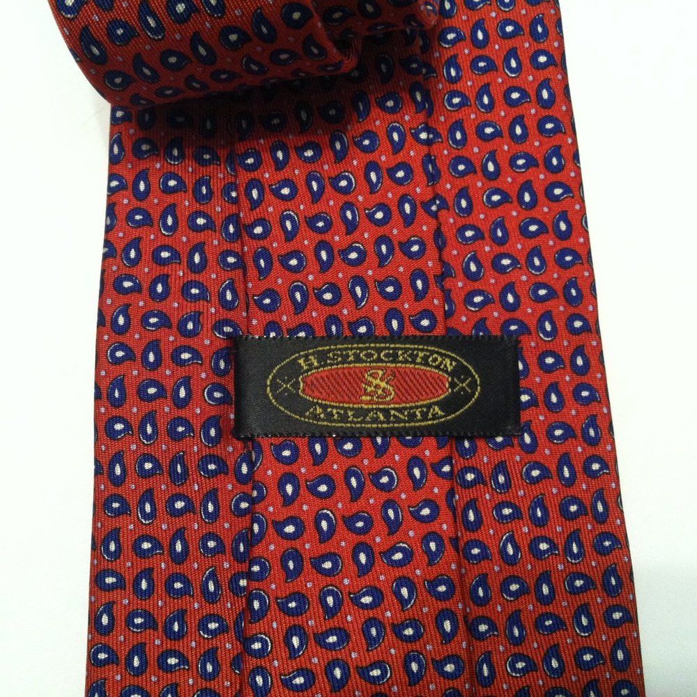 Robert Talbott ROBERT TALBOTT MENS NEW SILK TIE WIDTH: 3 1/2" Size ONE SIZE - 6 Thumbnail