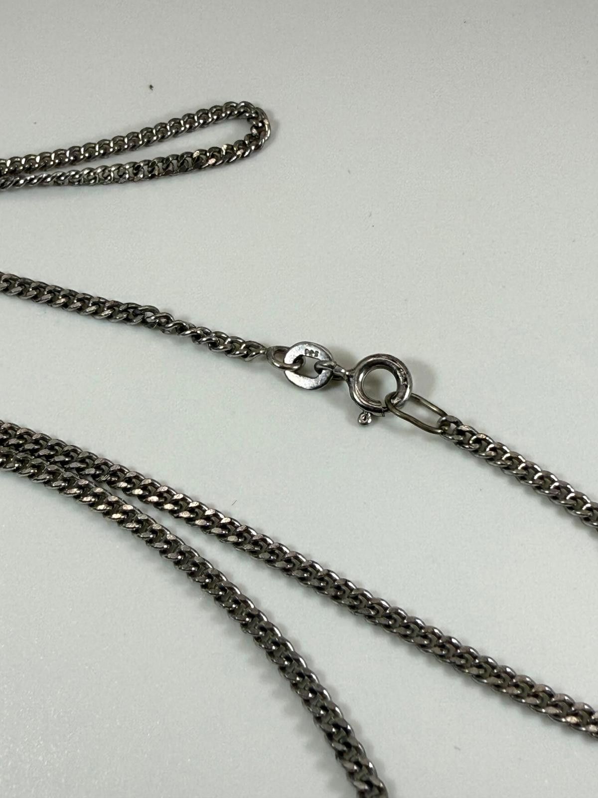 Vintage 60's Bailey Sterling Silver Ontario Athletic Necklace Size ONE SIZE - 6 Thumbnail