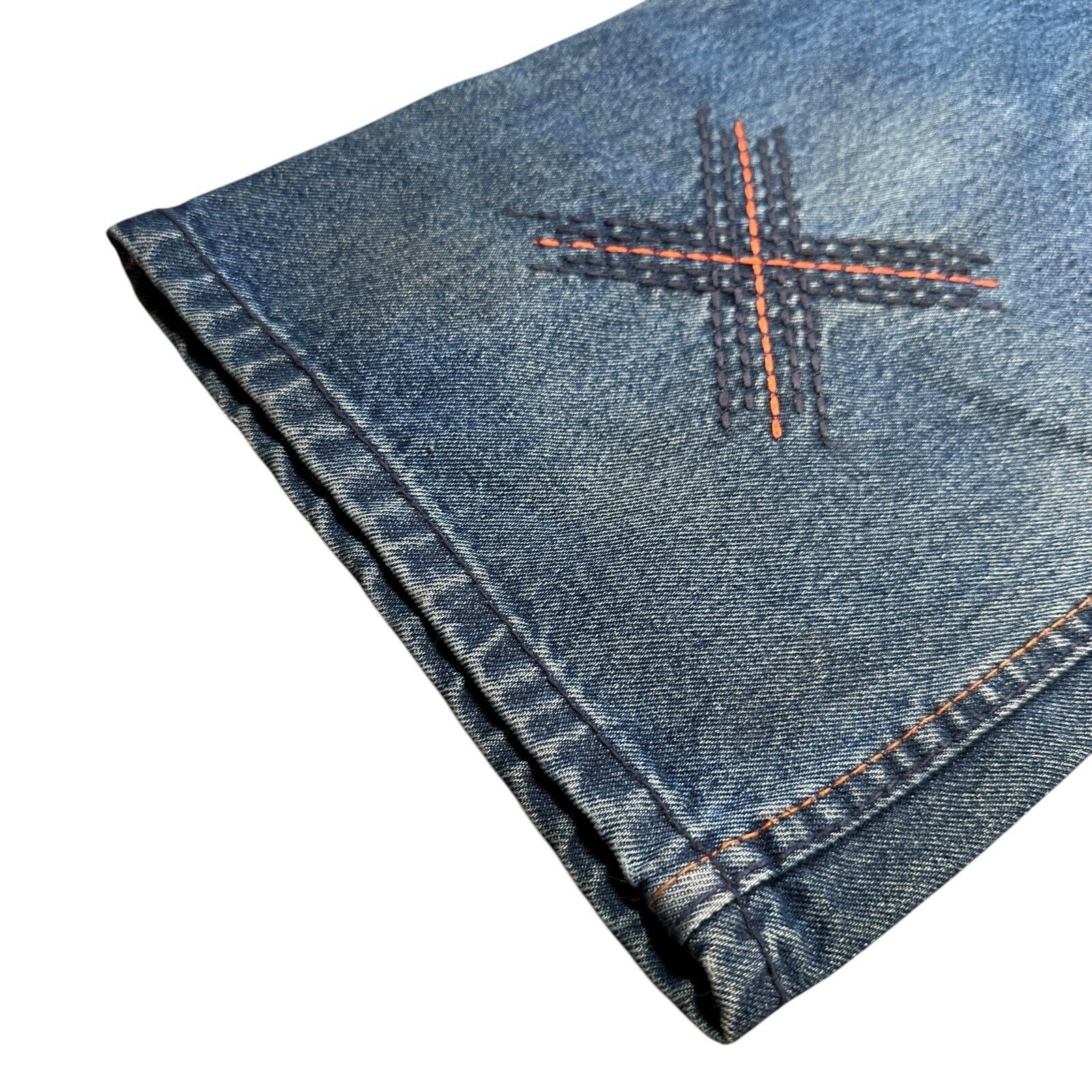 Phat Farm Vintage Phat Farm Baggy Jeans Mens 32 Blue Loose Skater Y2K Size US 32 / EU 48 - 14 Thumbnail