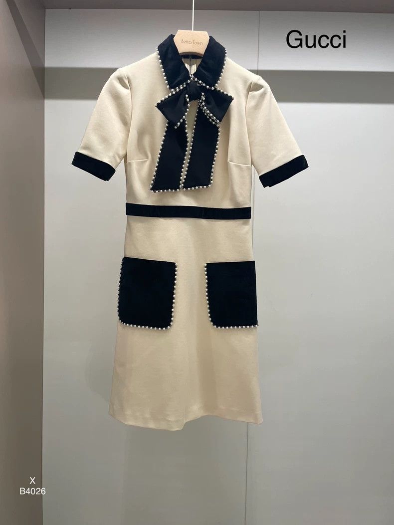Gucci GucciGlitter bow dress 2503-Nextarrow Size XS / US 0-2 / IT 36-38 - 1 Thumbnail