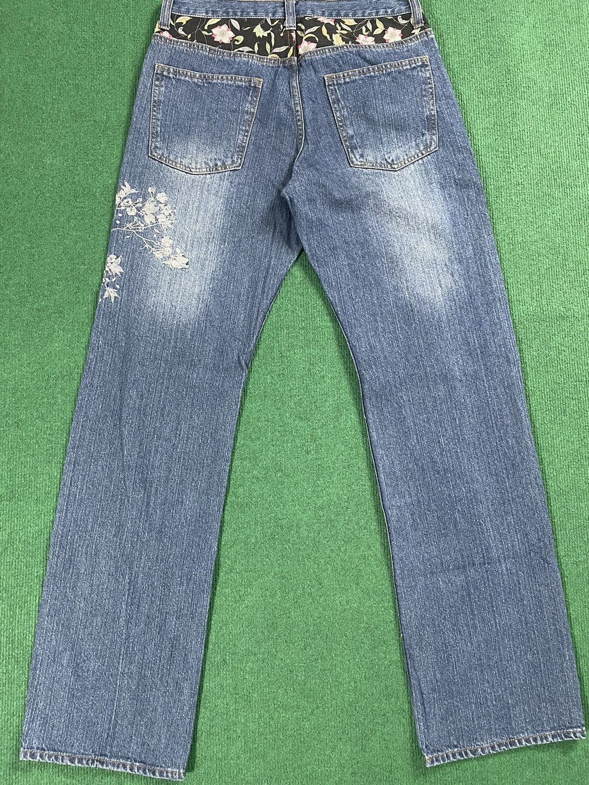 Japanese Brand Japanese Jeans With Art Karakuri Motif Style Size US 31 - 5 Thumbnail