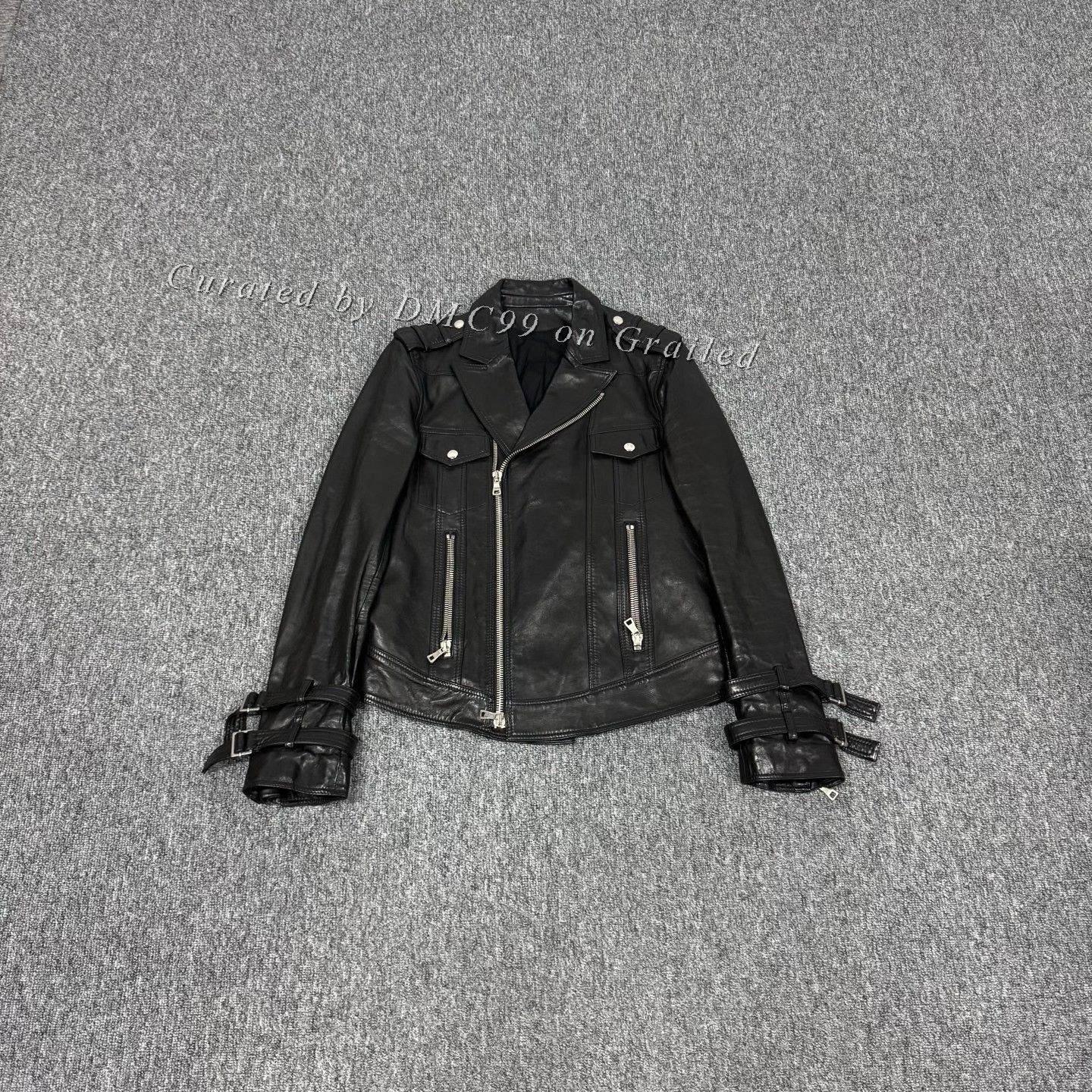 Balmain Balmain Motorcycle Leather Jacket Size 48 Size US M / EU 48-50 / 2 - 1 Thumbnail