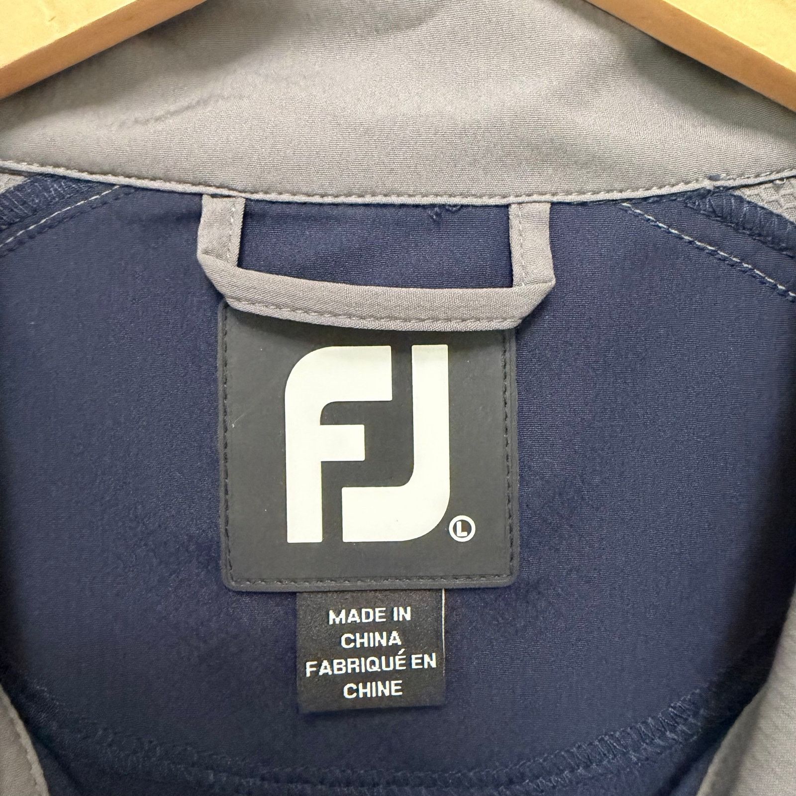 Footjoy Footjoy Navy Blue Gay Quarter Zip Windbreaker Sz L Size US L / EU 52-54 / 3 - 4 Thumbnail