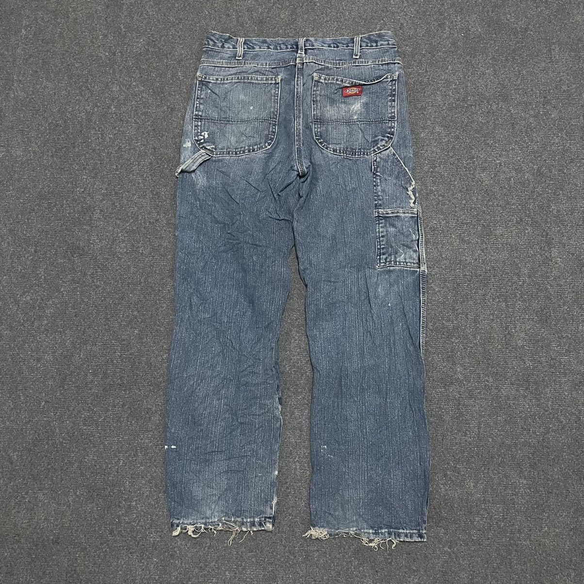 Dickies × Vintage Y2K Dickies Carpenter Denim Paint Splattered Size US 32 / EU 48 - 6 Thumbnail