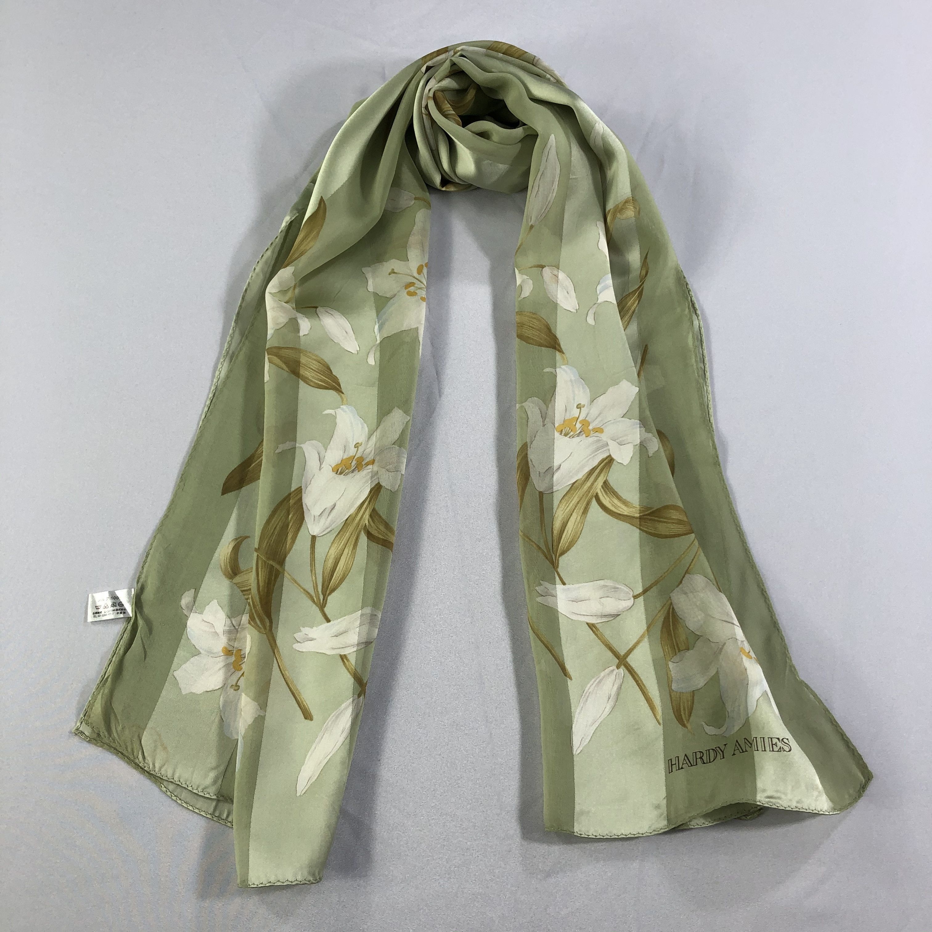 Hardy Amies × Vintage Vintage Hardy Amies Silk Scarf Size ONE SIZE - 2 Thumbnail