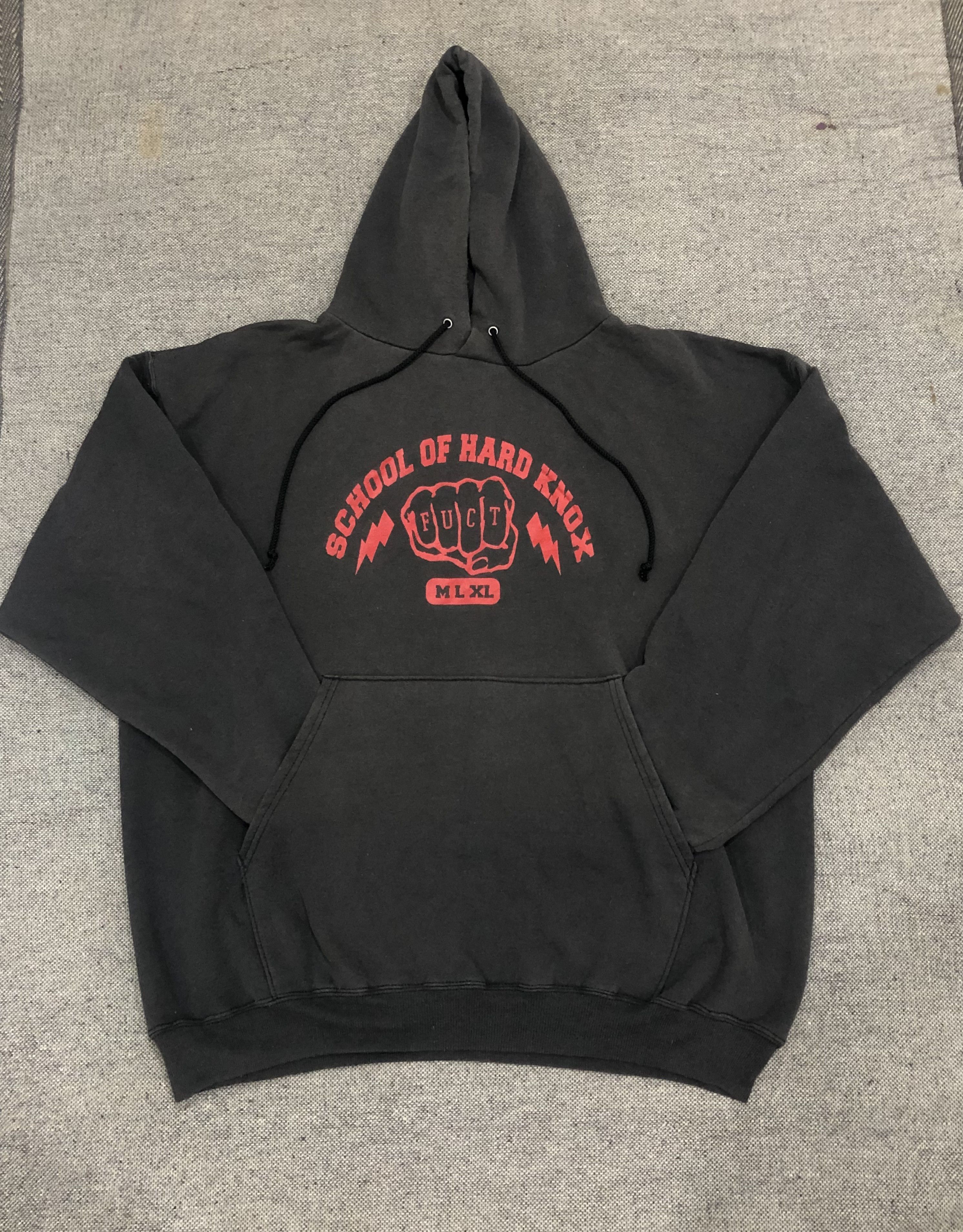 FUCT Rare FUCT School of Hard Knocks Hoodie Archive Streetwear Size US XL / EU 56 / 4 - 3 Thumbnail