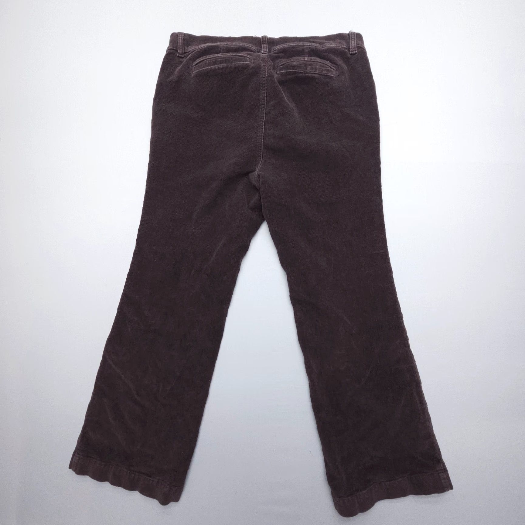 Torrid Torrid Bootcut Corduroy Pants Womens 14R Dark Brown Cotton Stretch Chino Size 36" / US 14 / IT 50 - 2 Thumbnail