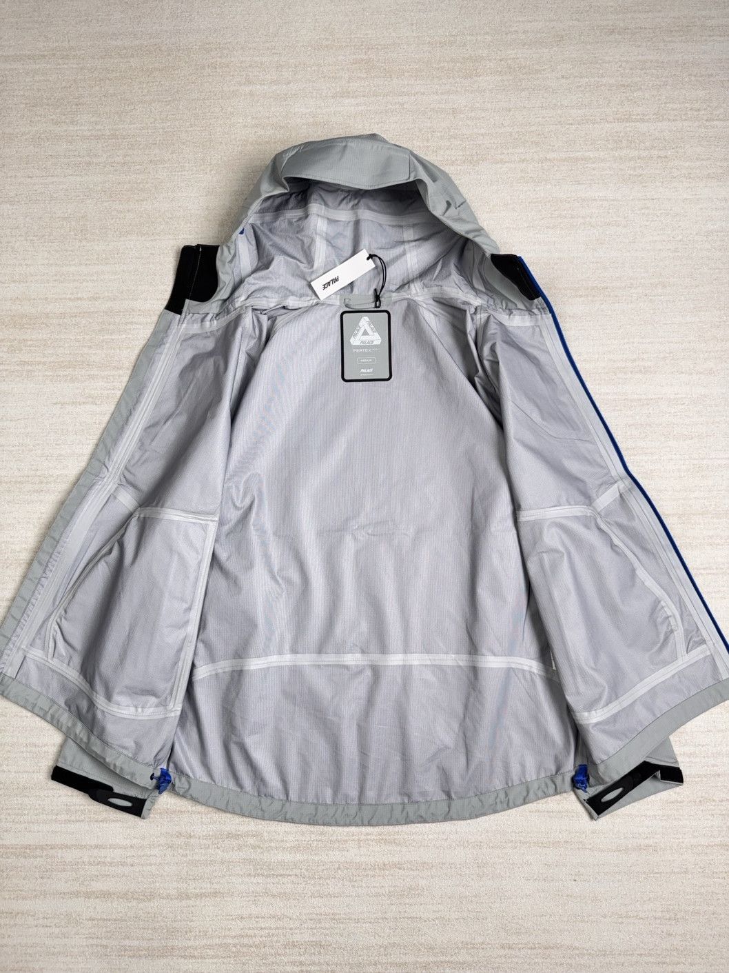 Palace New with Tag* PERTEX 3L ARMOR JACKET ARCTIC GREY Size US M / EU 48-50 / 2 - 10 Thumbnail