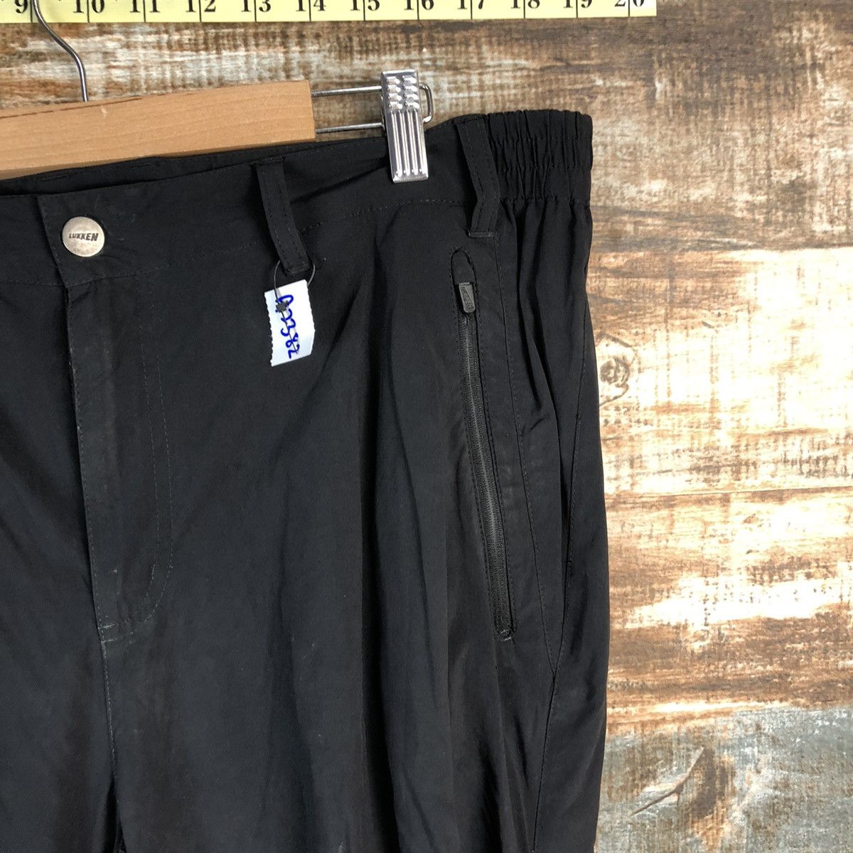 Japanese Brand Lukken track hiking Black sportwear Pants #A2382 Size US 38 / EU 54 - 5 Thumbnail