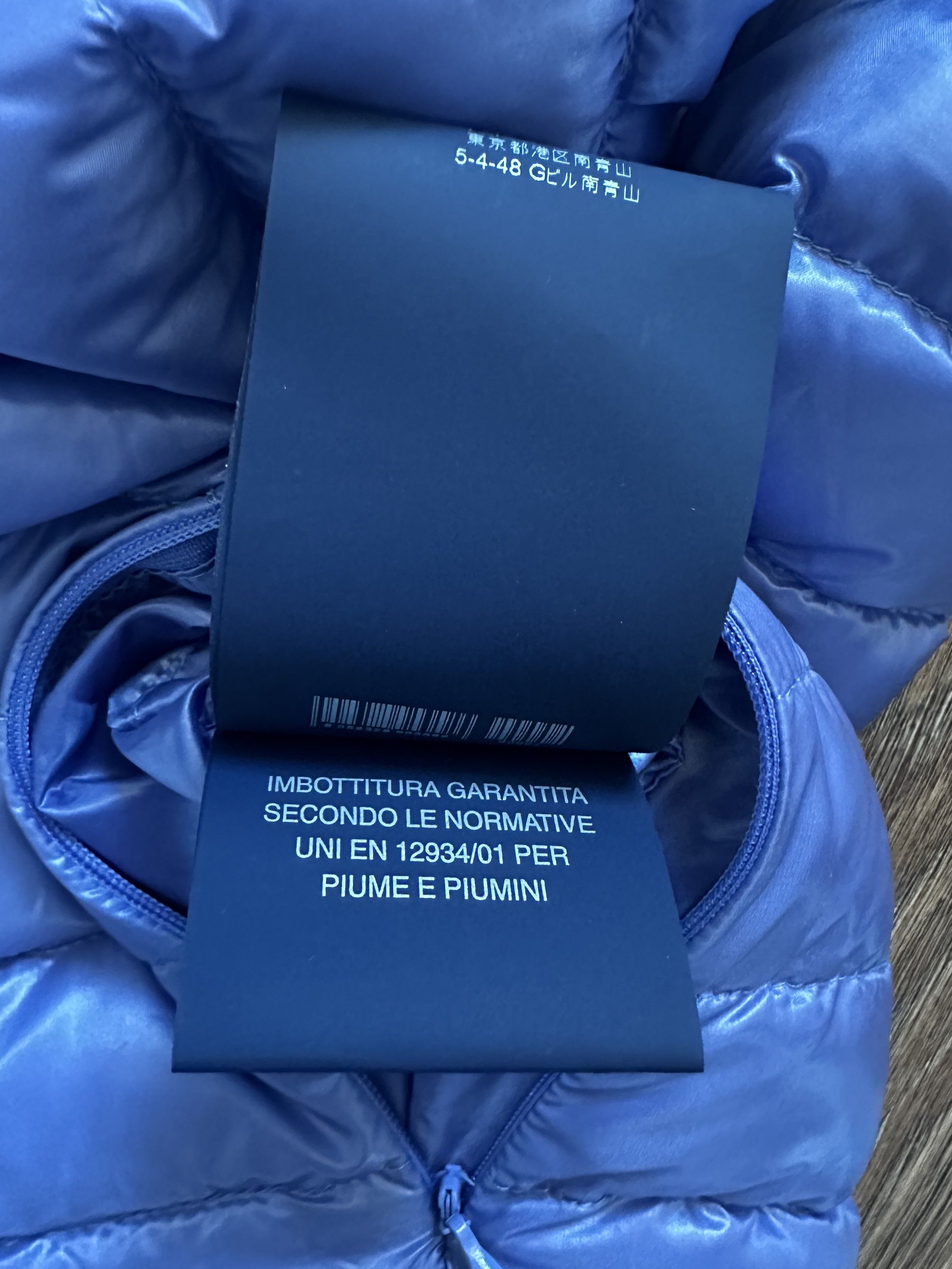 Herno HERNO Full Zip Quilted Down Vest Blue Luxury Brand Fashion Size L / US 10 / IT 46 - 11 Thumbnail