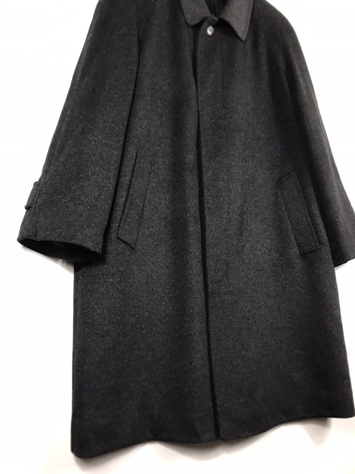 Autumn Cashmere ⚡️Vintage Italy Stefana Landi Cashmere Button Long Coat Size US L / EU 52-54 / 3 - 2 Thumbnail