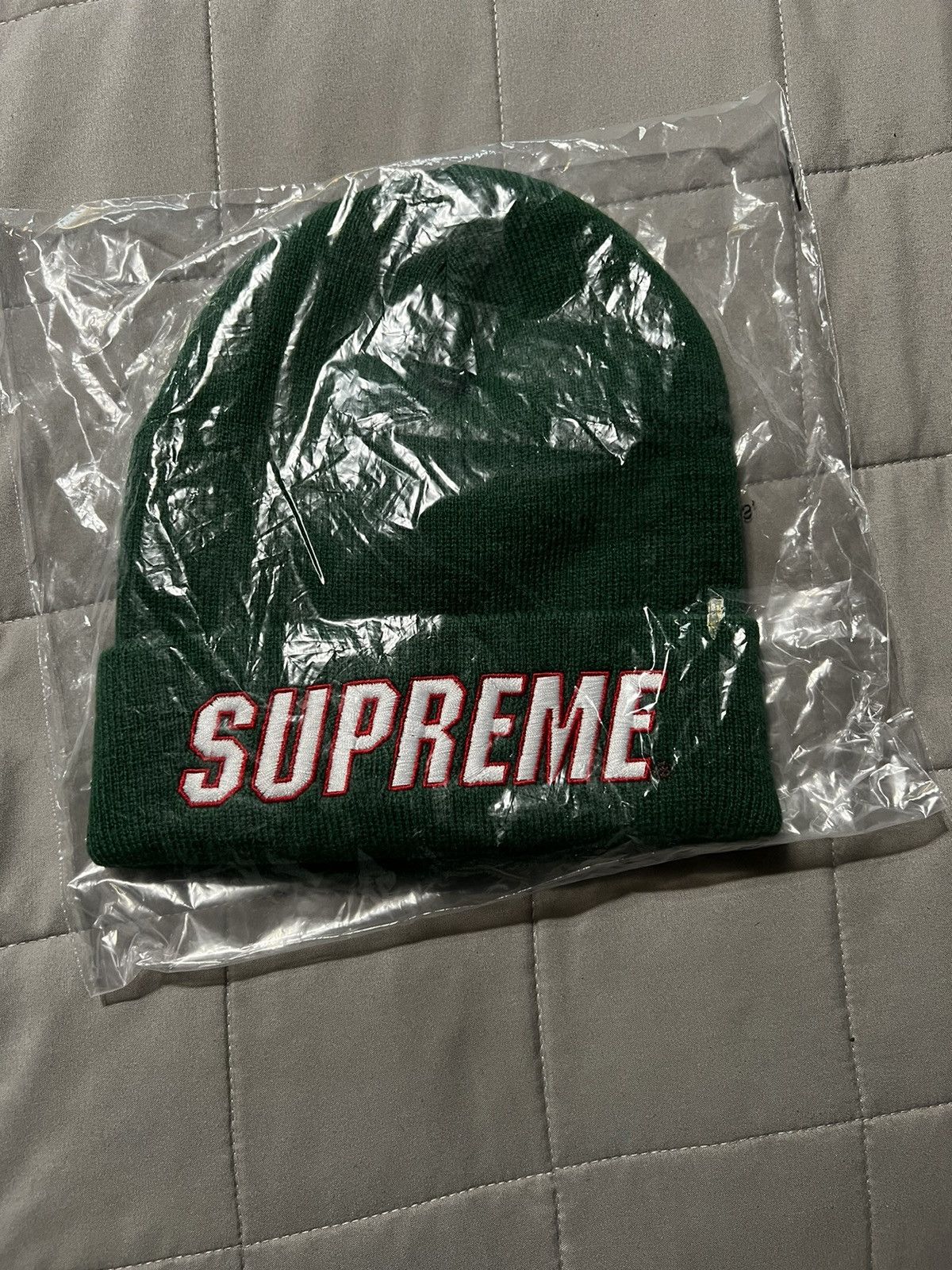 Supreme Supreme slant beanie | Grailed