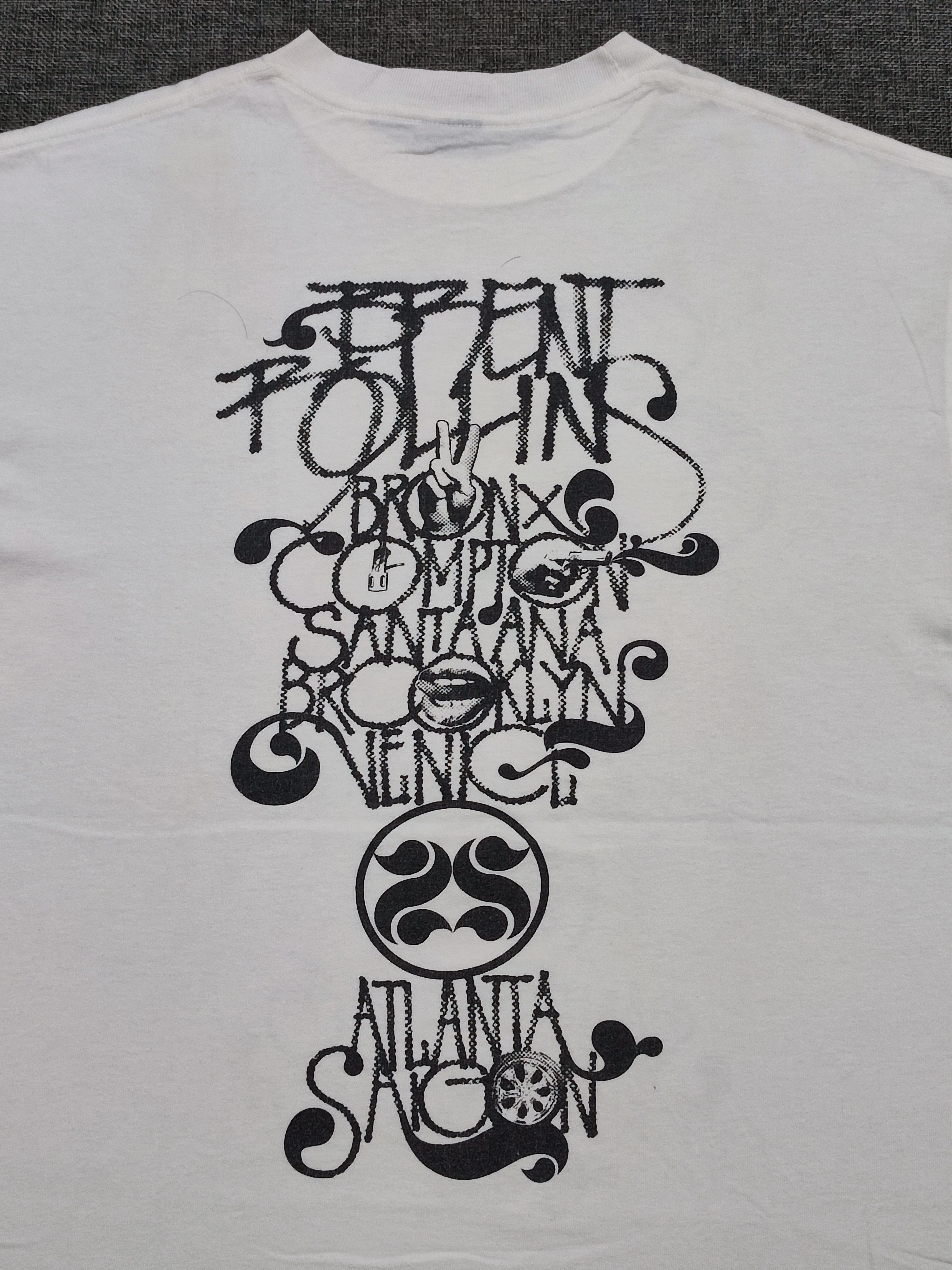 Stussy × Vintage Stussy x Brent Rollins World Tour Tee Size US L / EU 52-54 / 3 - 9 Thumbnail