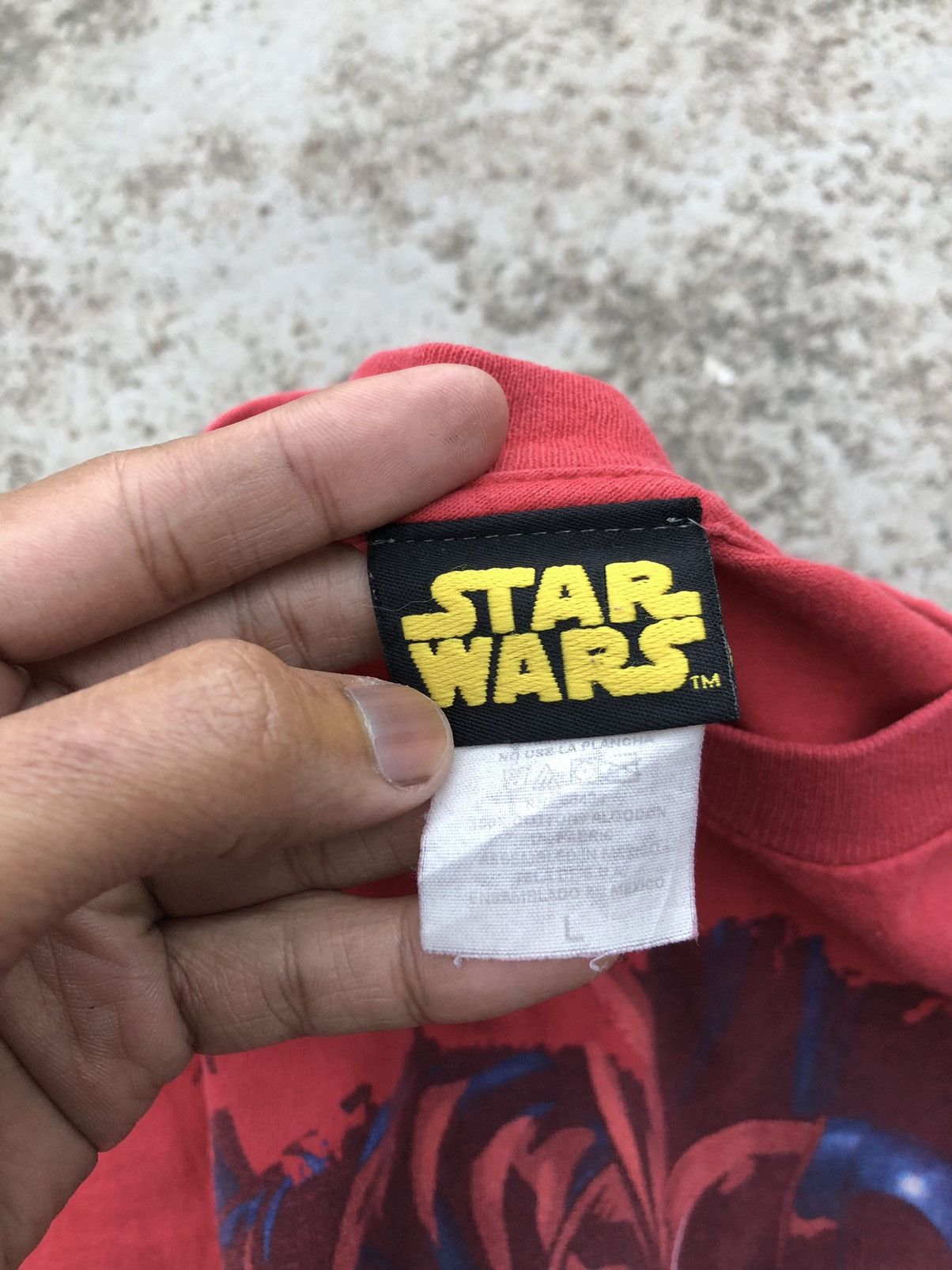 Star Wars VINTAGE STAR WARS FADED RED TEE Size US L / EU 52-54 / 3 - 5 Thumbnail