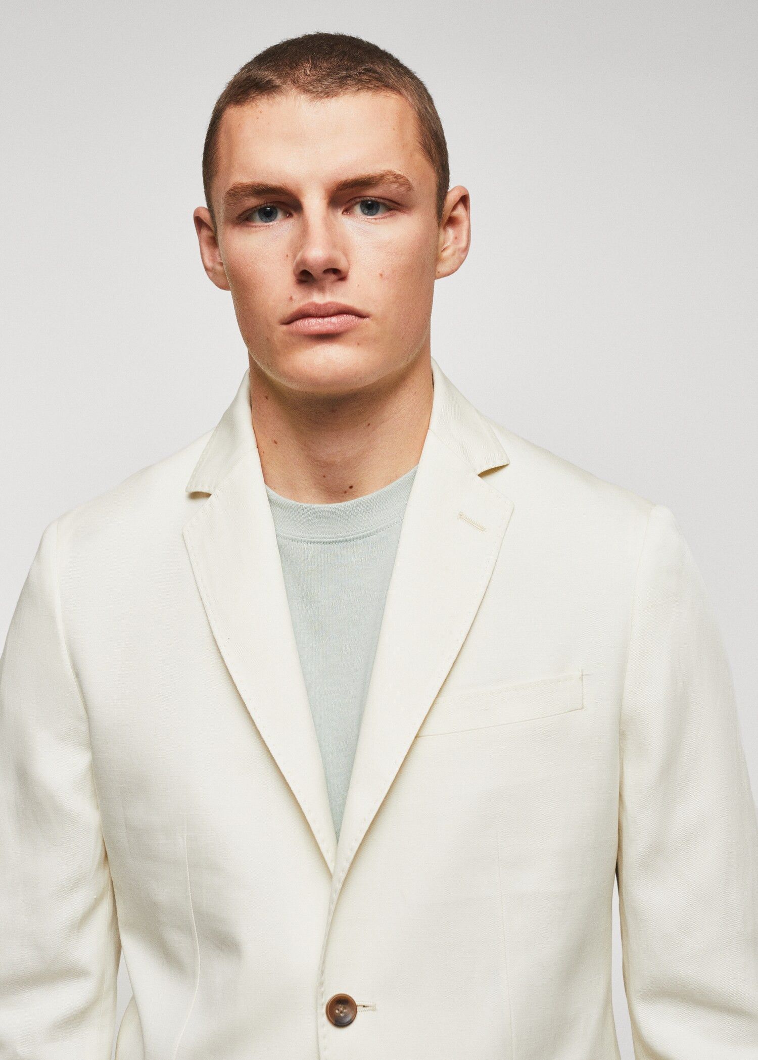 Brunello Cucinelli Suit in White Size 48R - 2 Thumbnail