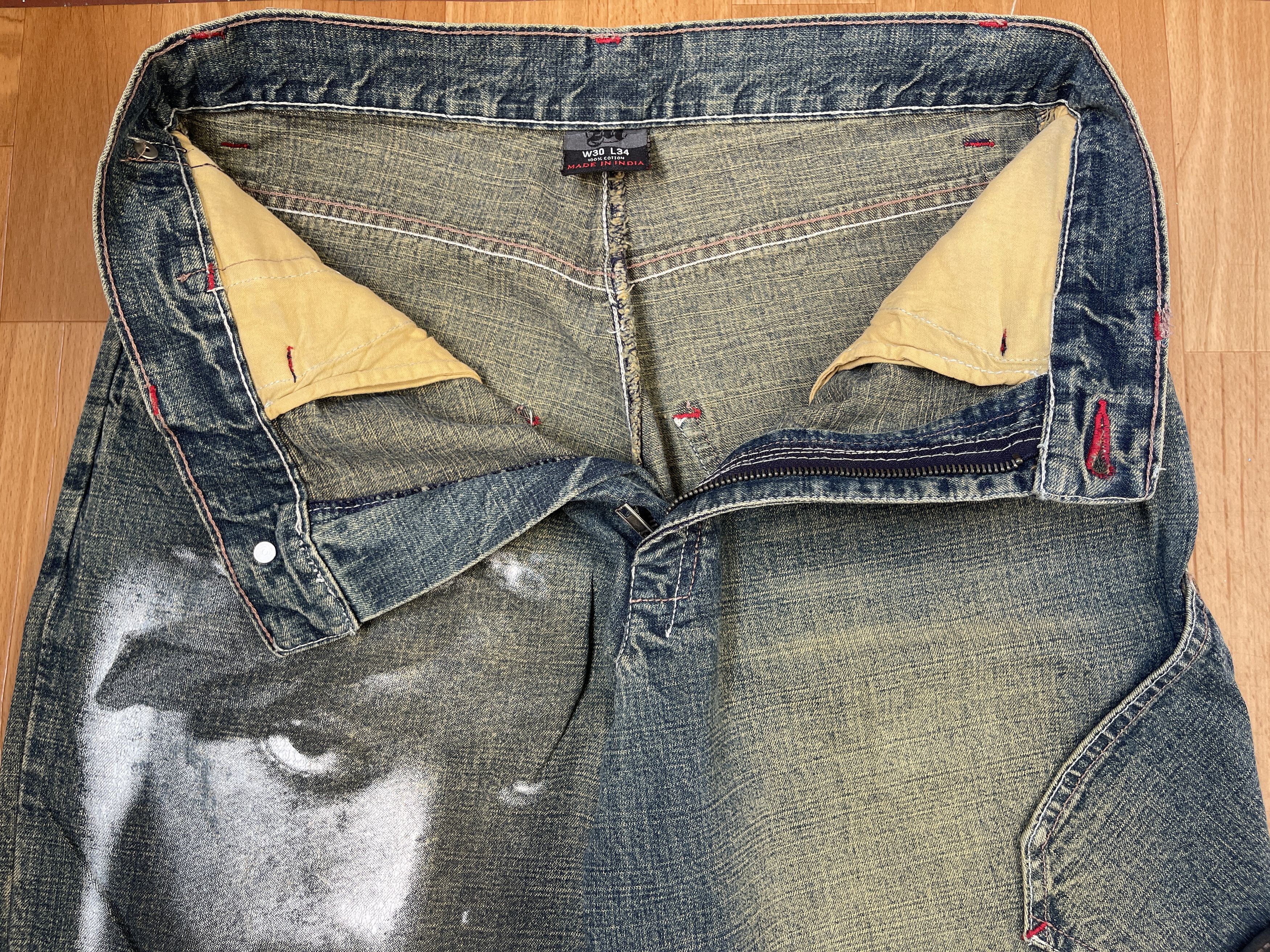 Makaveli MAKAVELI BRANDED jeans, 2Pac, Tupac vintage baggy hip hop 30 Size US 30 / EU 46 - 9 Thumbnail
