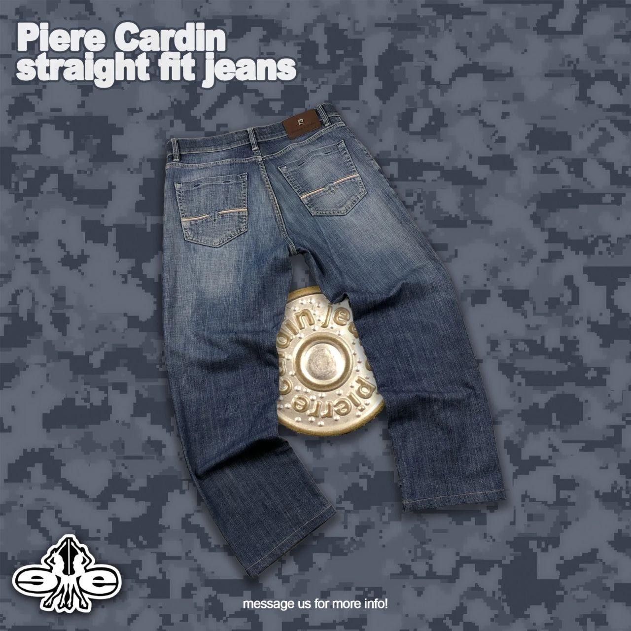 Pierre Cardin Vintage Pierre Cardin straight jeans Size US 40 / EU 56 - 7 Thumbnail