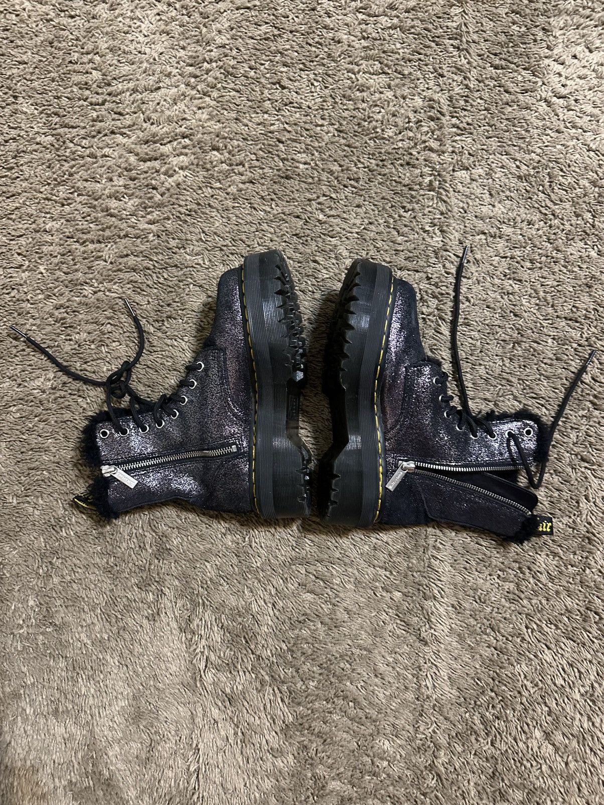 Dr. Martens Vintage Dr. Martens Jadon leather platform boots size 6 Size US 6 / IT 36 - 9 Thumbnail