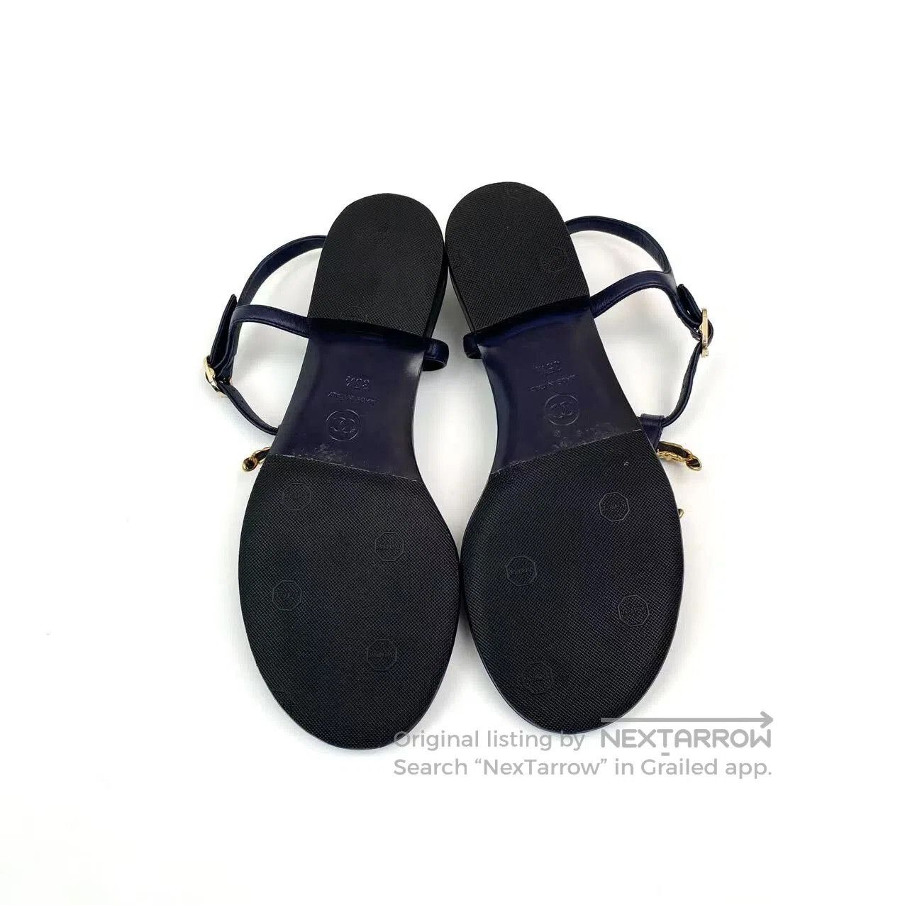 Chanel Chanel Heavy rhinestone clip sandals| Size US 5 / IT 35 - 6 Thumbnail