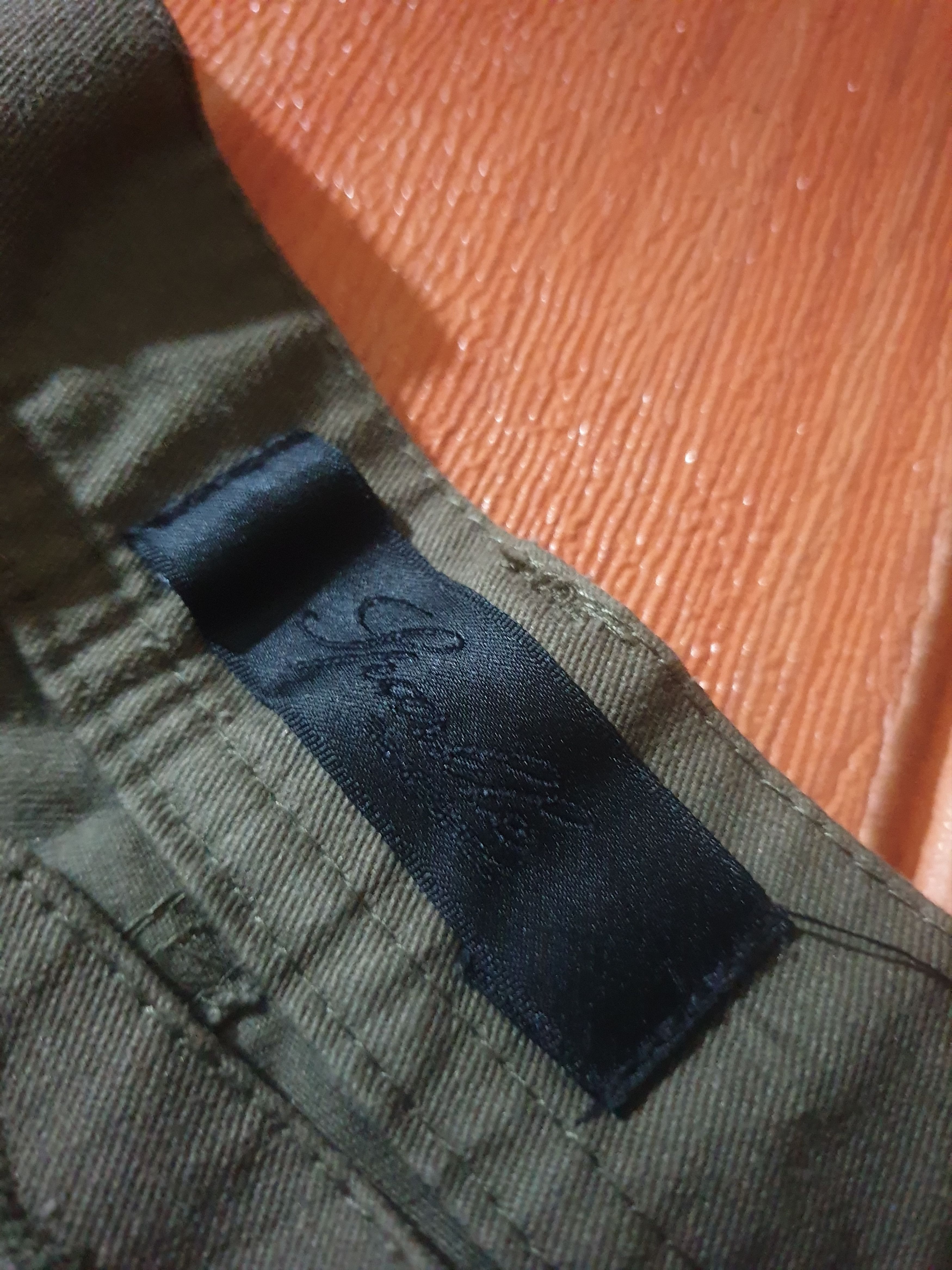 Japanese Brand 💥Sparkle multipocket green colour pant Size US 33 - 2 Thumbnail