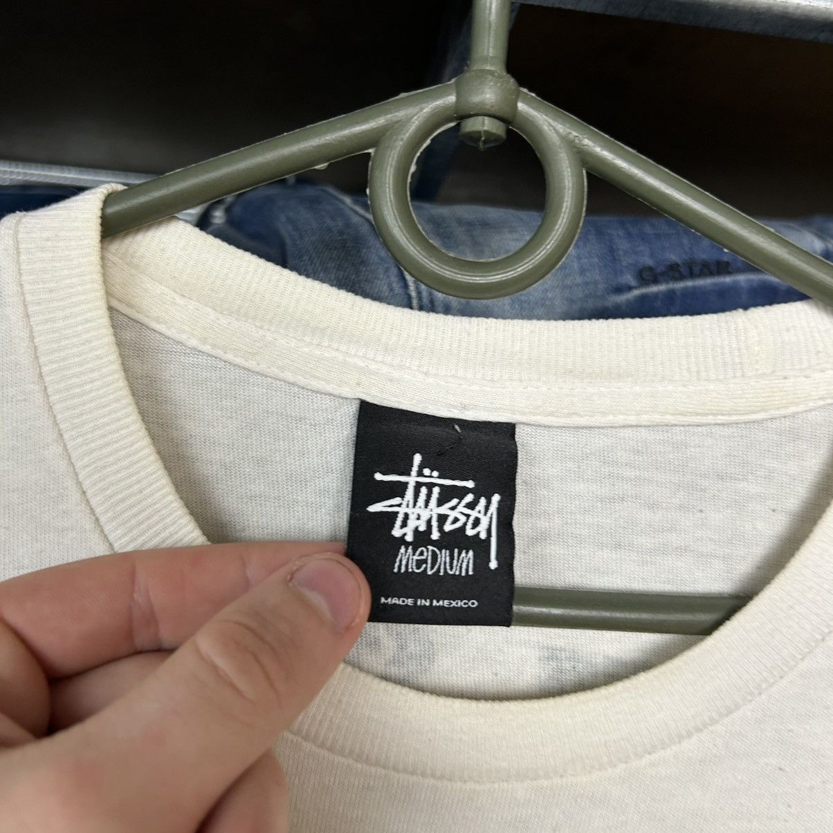 Stussy Mens Stussy Big Graphic logo y2k streetwear japan tee Size US M / EU 48-50 / 2 - 9 Thumbnail