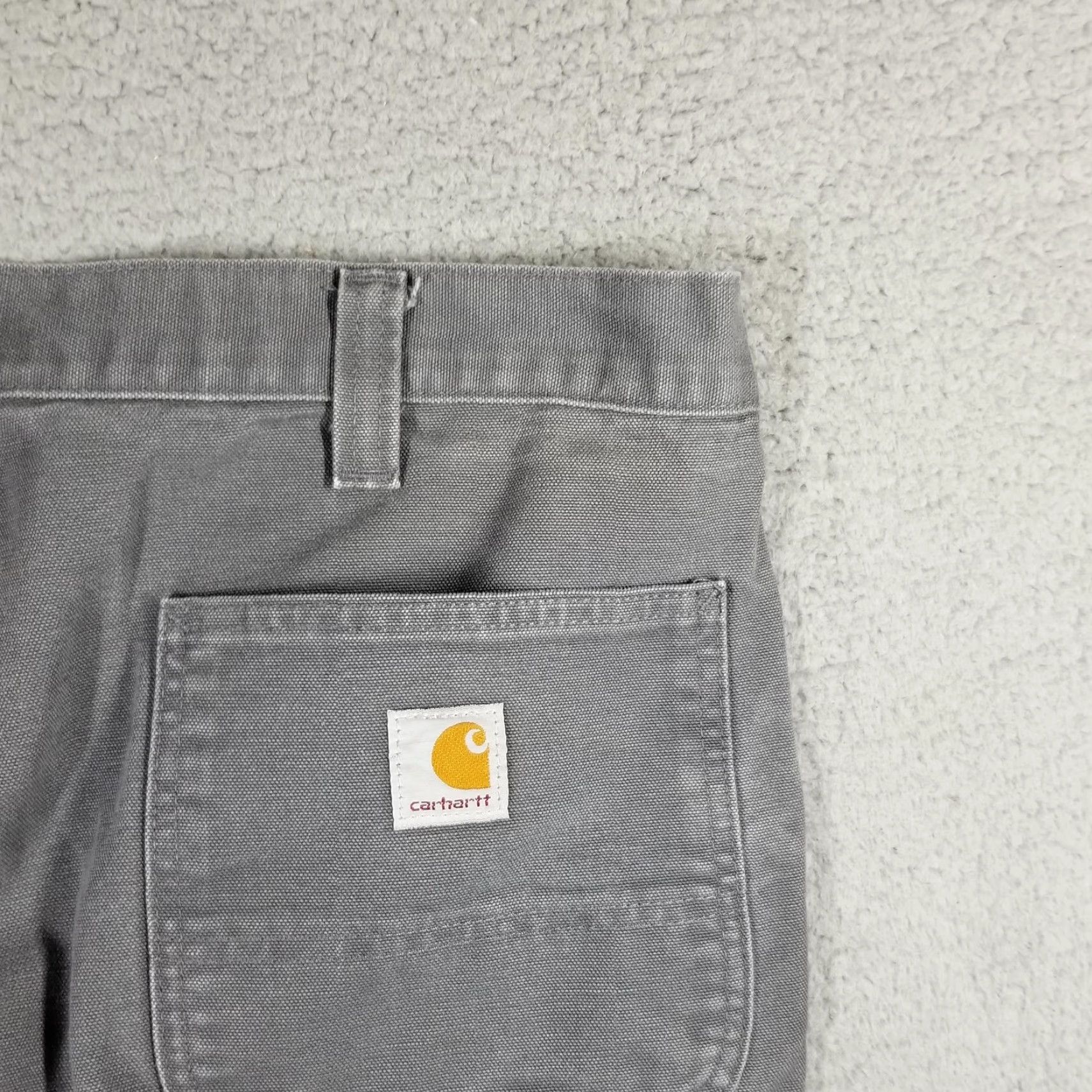 Carhartt Carhartt Pants Men 40x30 Gray Workwear Work Utility Carpenter Cotton Relaxed Fit Size US 40 / EU 56 - 2 Thumbnail