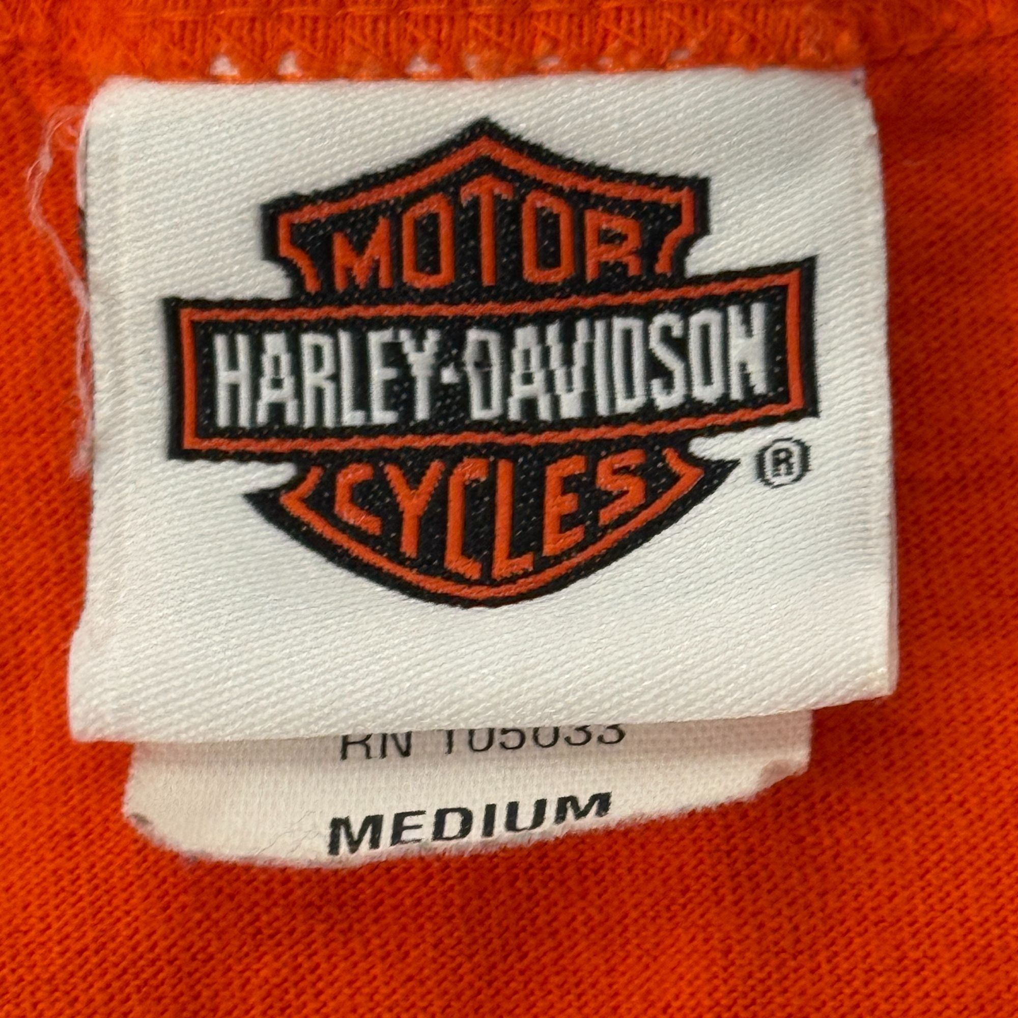 Harley Davidson ACES & EIGHTS Mason Ohio Tank ToP OLD WEST SALOON GAMBLER T Size US M / EU 48-50 / 2 - 7 Thumbnail