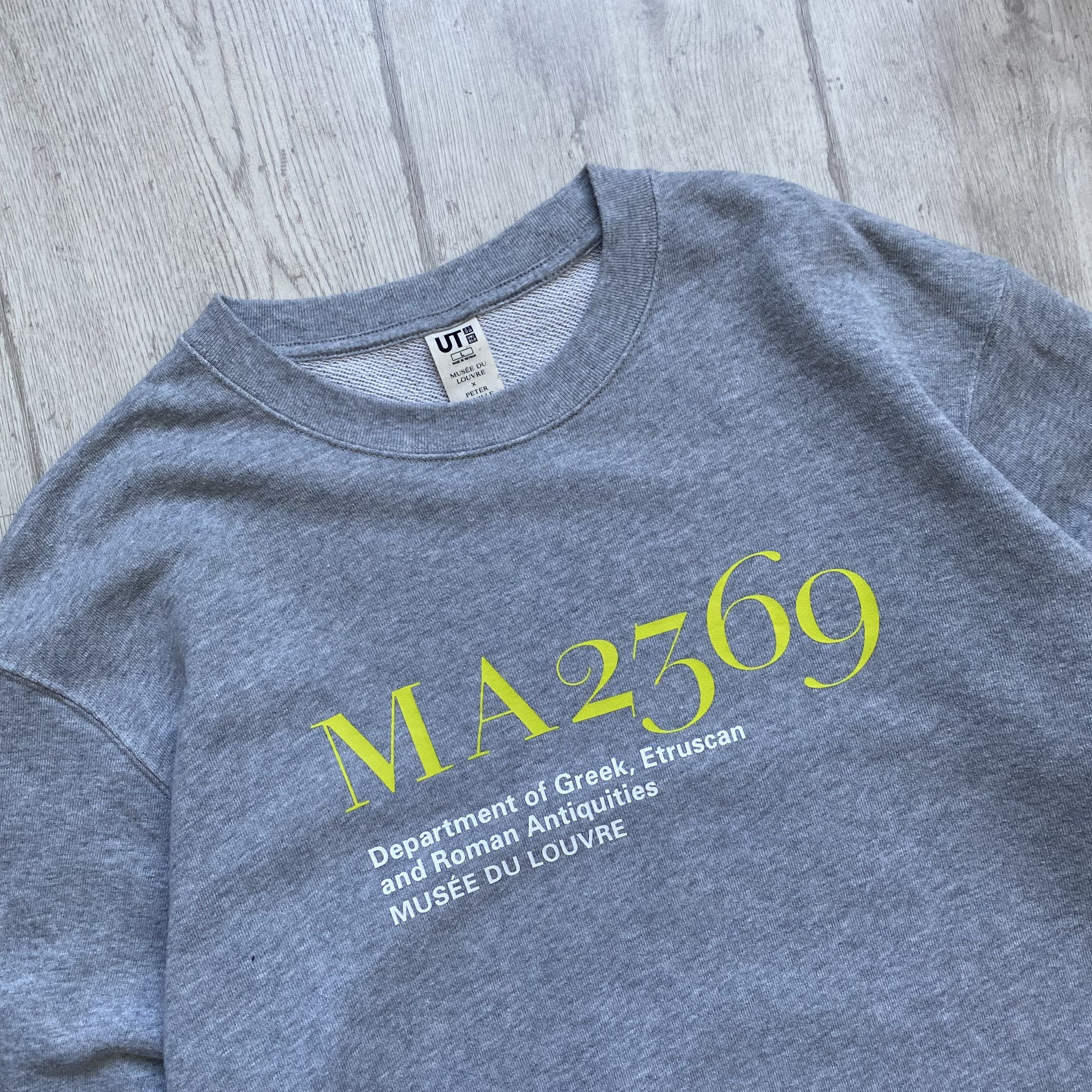 Uniqlo Peter saville louvre museum sculpture art statue sweatshirt Size US L / EU 52-54 / 3 - 4 Thumbnail