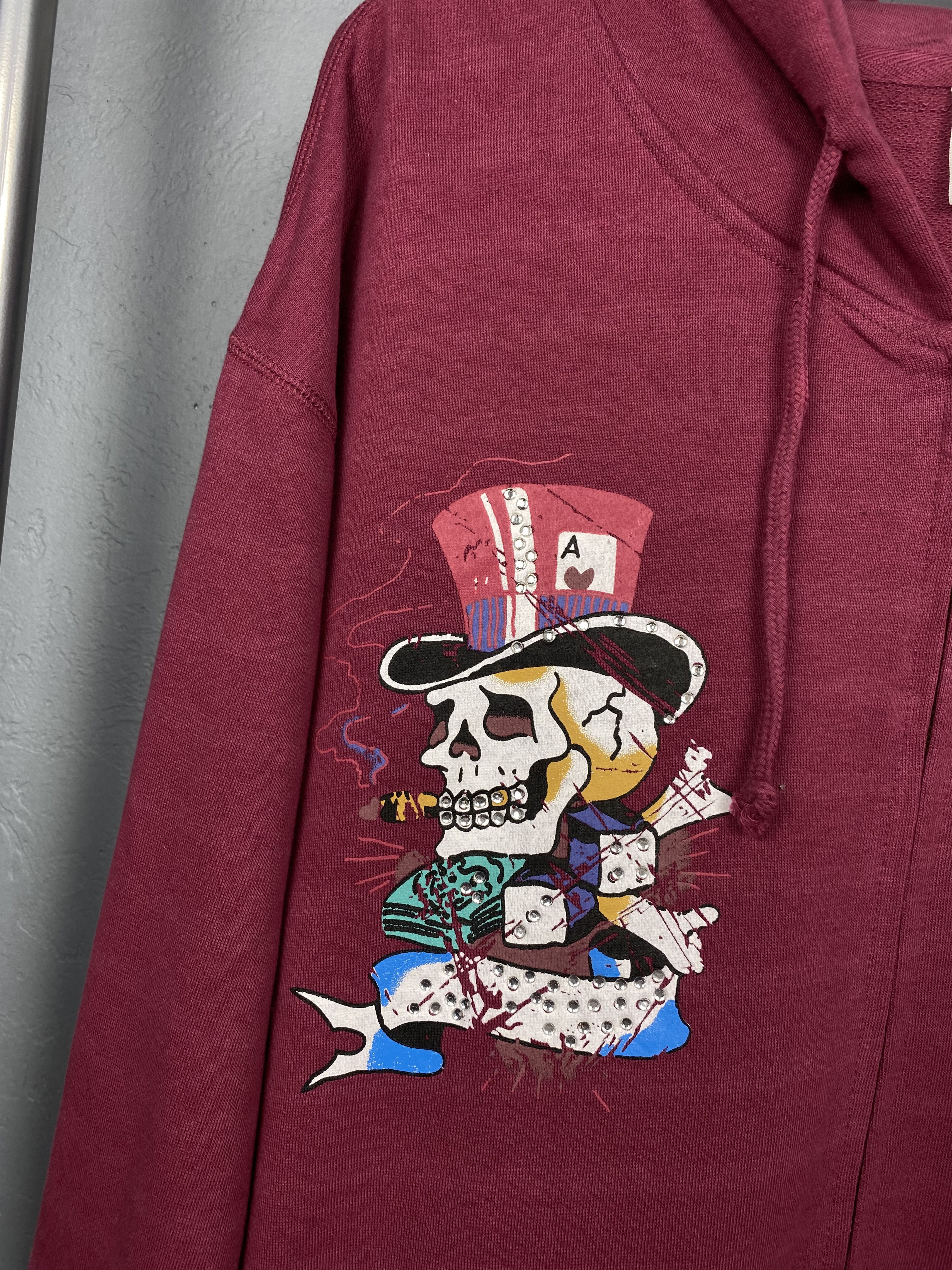 Christian Audigier Ed Hardy by Christian Audigier Hoodie Y2K Size US XXL / EU 58 / 5 - 3 Thumbnail
