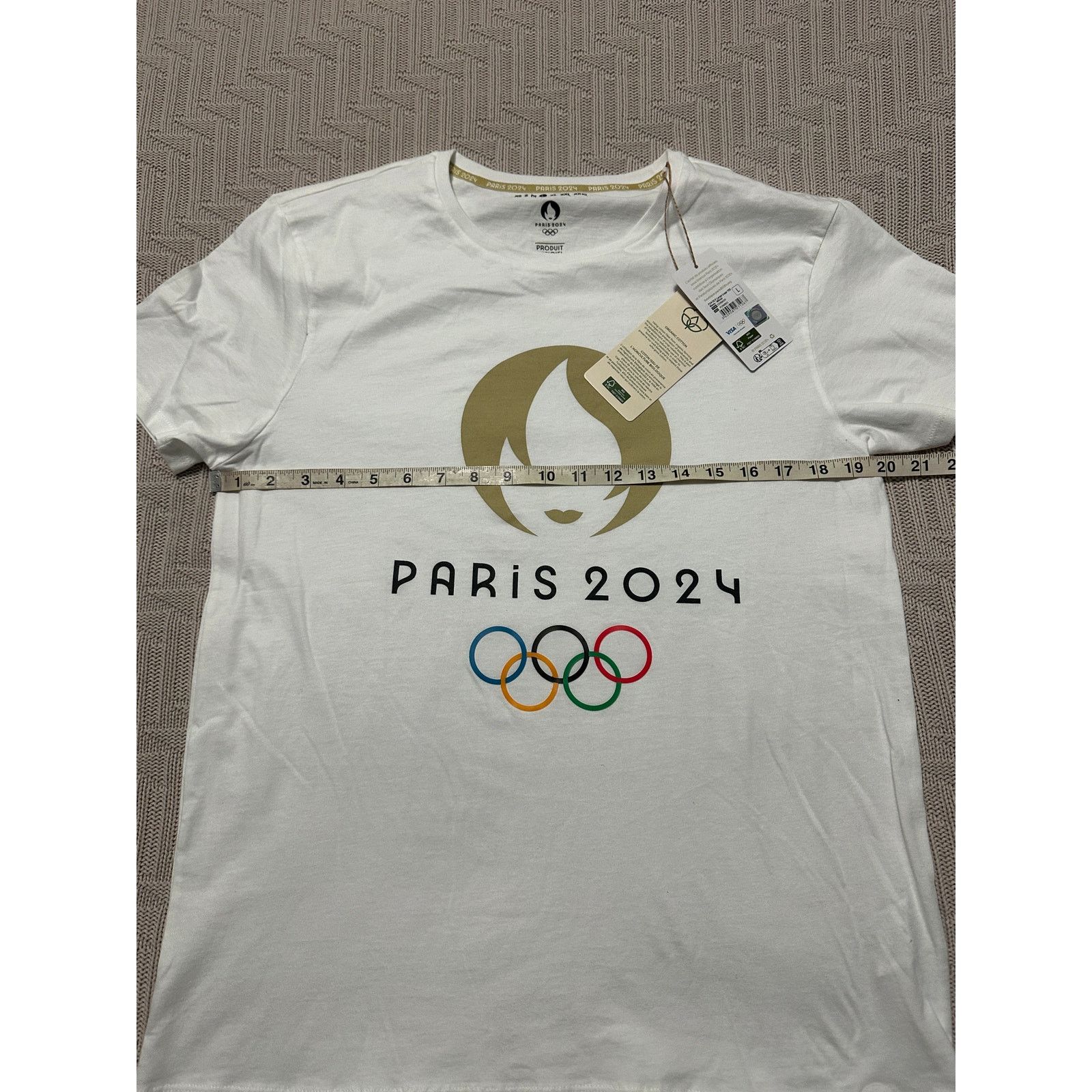 Other Paris Olympics 2024 graphic tee size L NWT Size L / US 10 / IT 46 - 5 Thumbnail