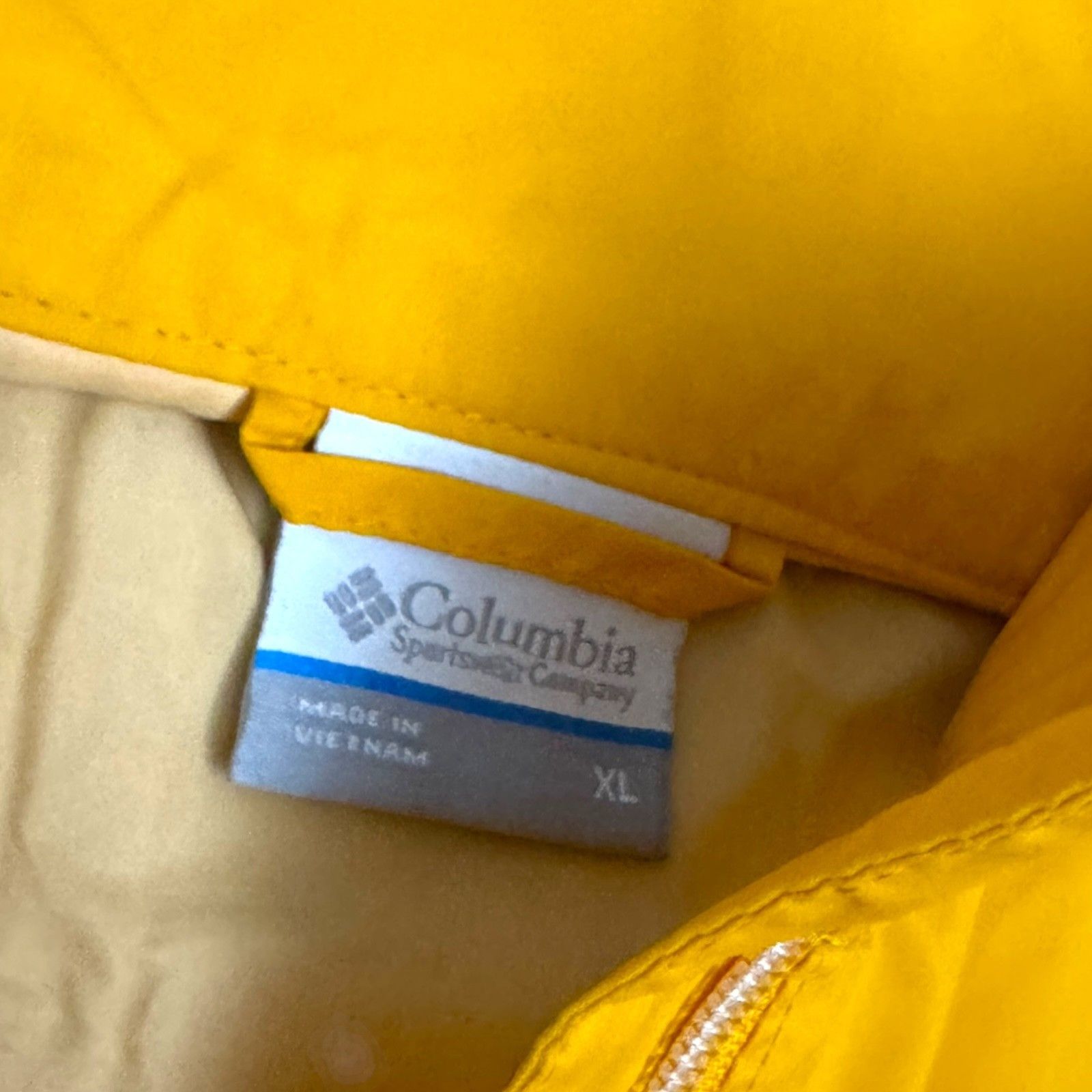 Columbia COLUMBIA Lightweight Yellow Windbreaker Outdoor Jacket XL Size XL / US 12-14 / IT 48-50 - 4 Thumbnail