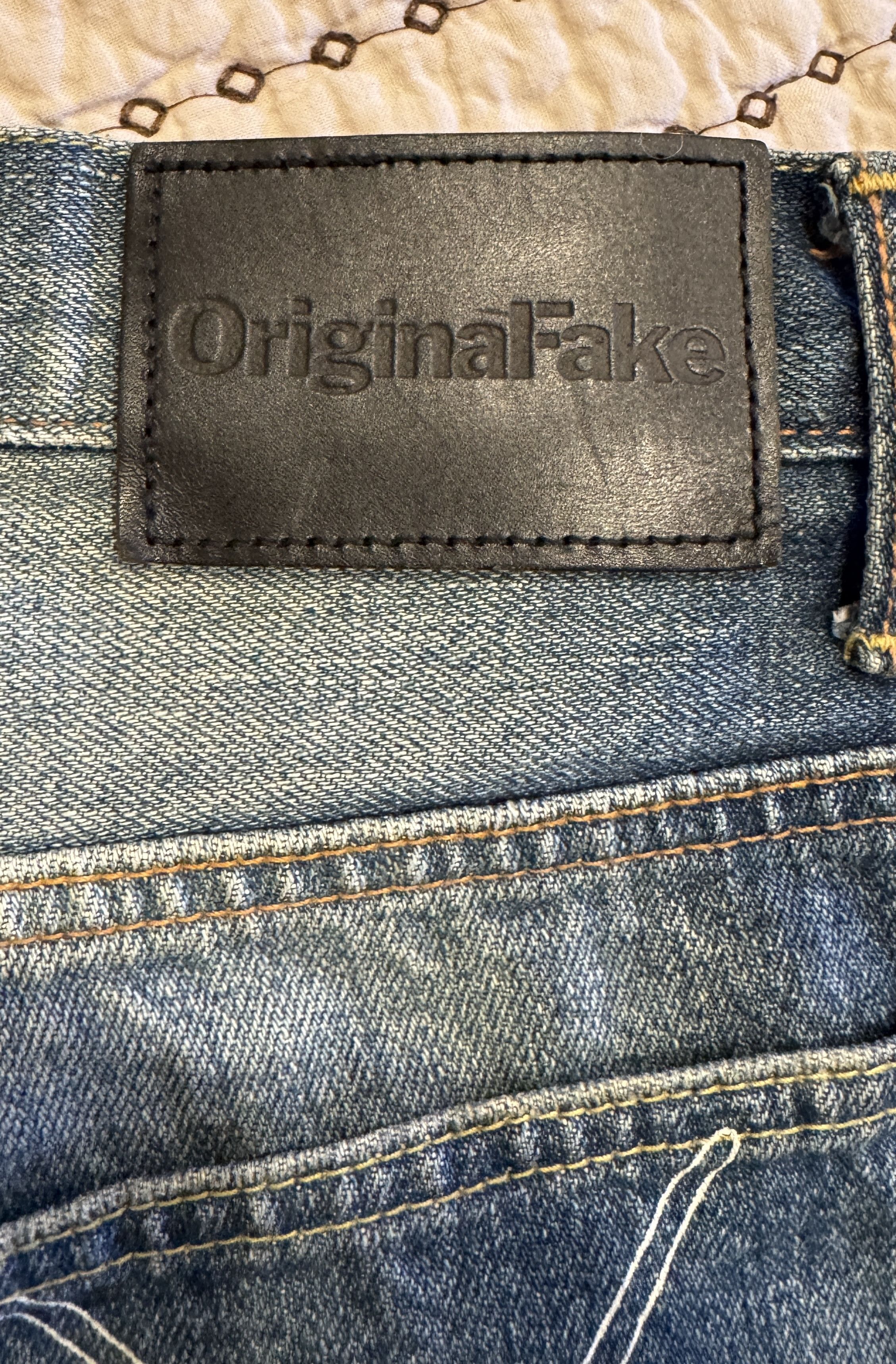 Kaws KAWS ORIGINAL FAKE SELVEDGE CARPENTER JEANS SIZE 3 Size US 32 / EU 48 - 7 Thumbnail