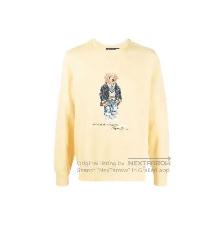 Polo Ralph Lauren Polo Ralph Lauren SS22 Polo Bear Print Long. Size US XL / EU 56 / 4 - 1 Thumbnail
