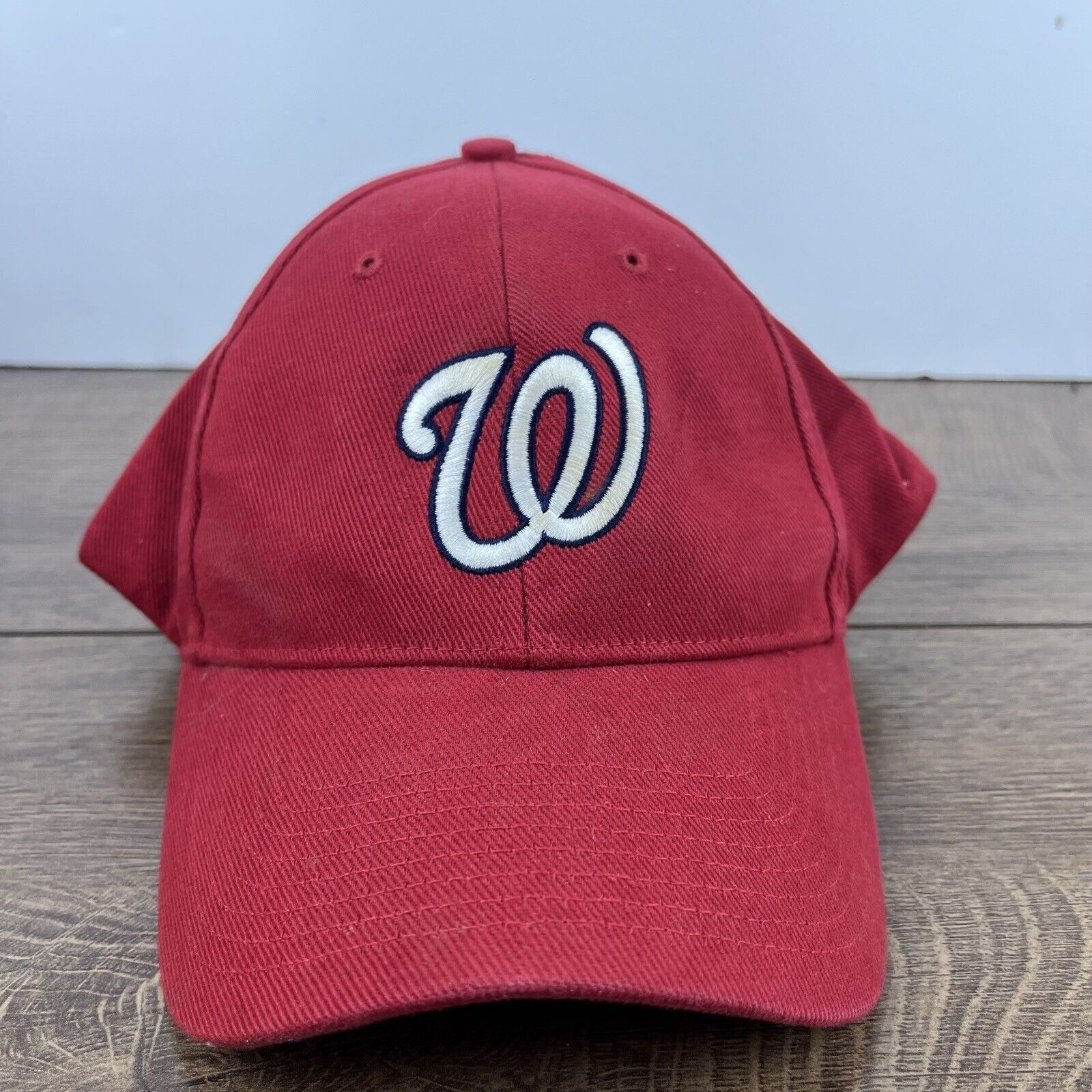 Other Washington Nationals Hat Red Adjustable Hat MLB Nats Red Adu Size ONE SIZE - 2 Thumbnail