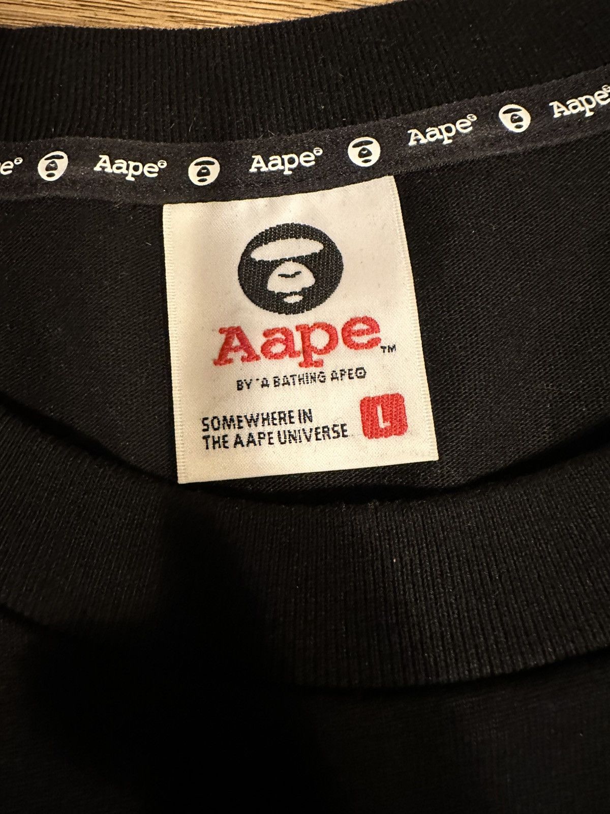 Aape × Bape Bape tshirt Size US L / EU 52-54 / 3 - 3 Thumbnail