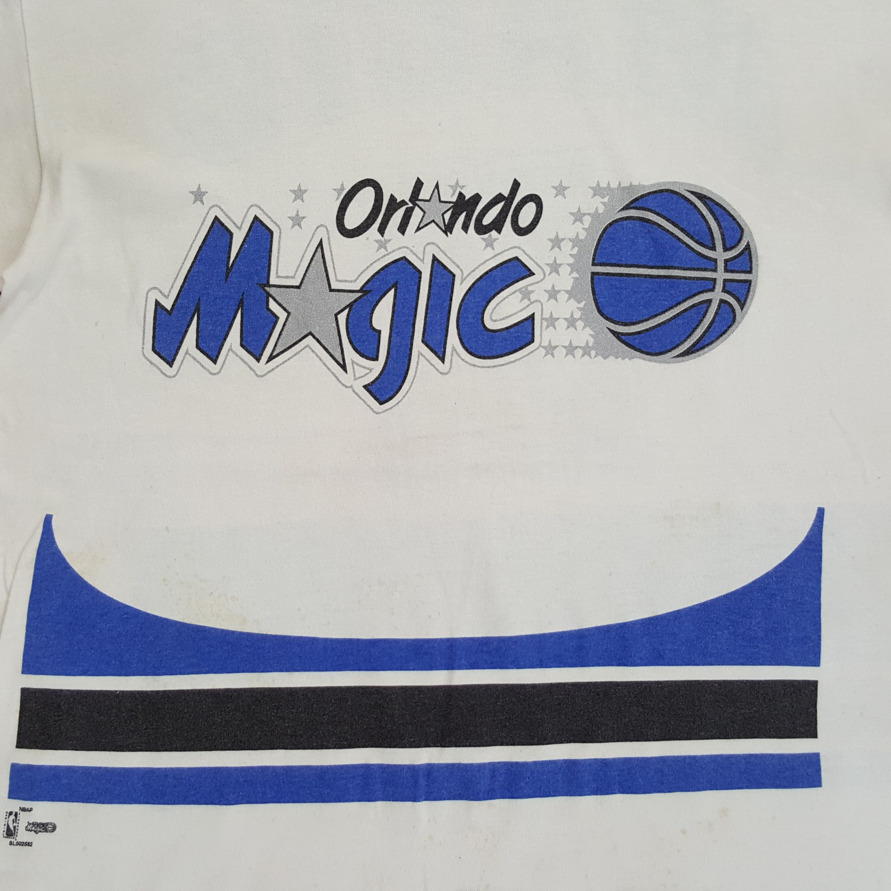 NBA × Salem Sportswear × Vintage NBA Orlando Magic Basketball Team Vintage Tshirt Size US L / EU 52-54 / 3 - 2 Thumbnail