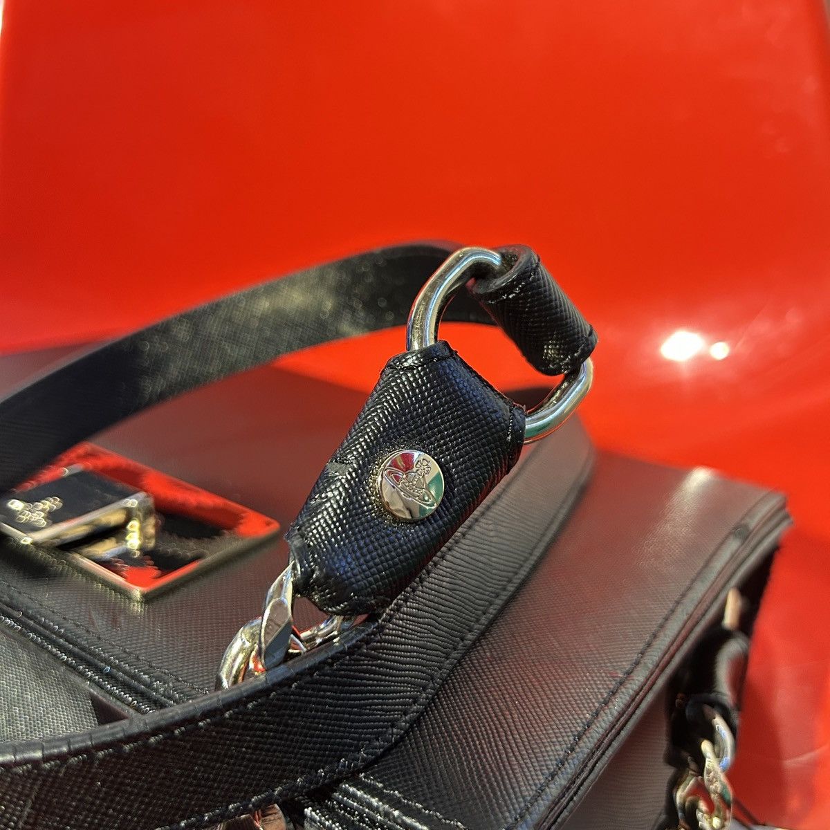 Vivienne Westwood Vivienne Westwood Opio Saffiano Leather Size ONE SIZE - 4 Thumbnail