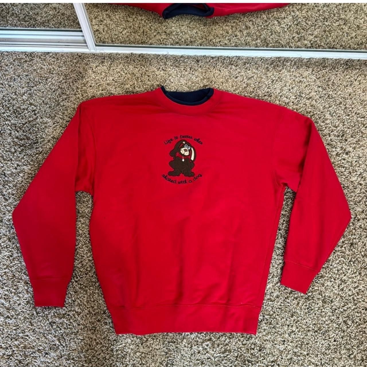 Vintage Y2K Dog Crewneck Size M / US 6-8 / IT 42-44 - 1 Thumbnail