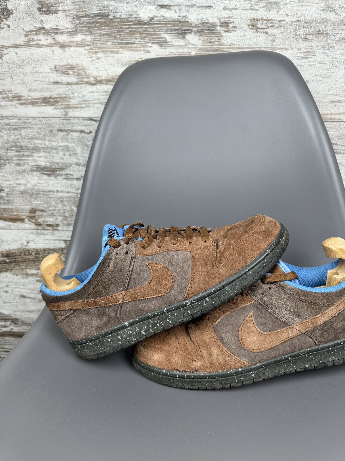 Nike × Vintage Mens Vintage Nike dunk low cl brown sneakers size 42,5 y2k Size US 9 / EU 42 - 3 Thumbnail