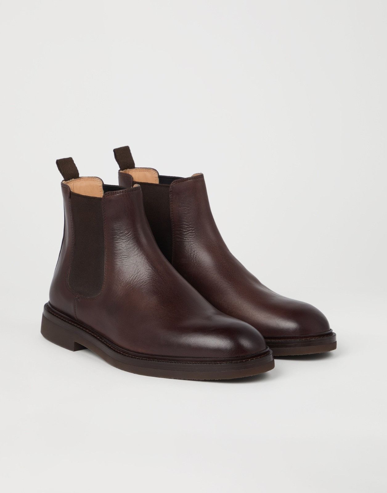 Brunello Cucinelli o1la1rc1a1025 Ankle Boots in Brown Size US 10 / EU 43 - 2 Thumbnail