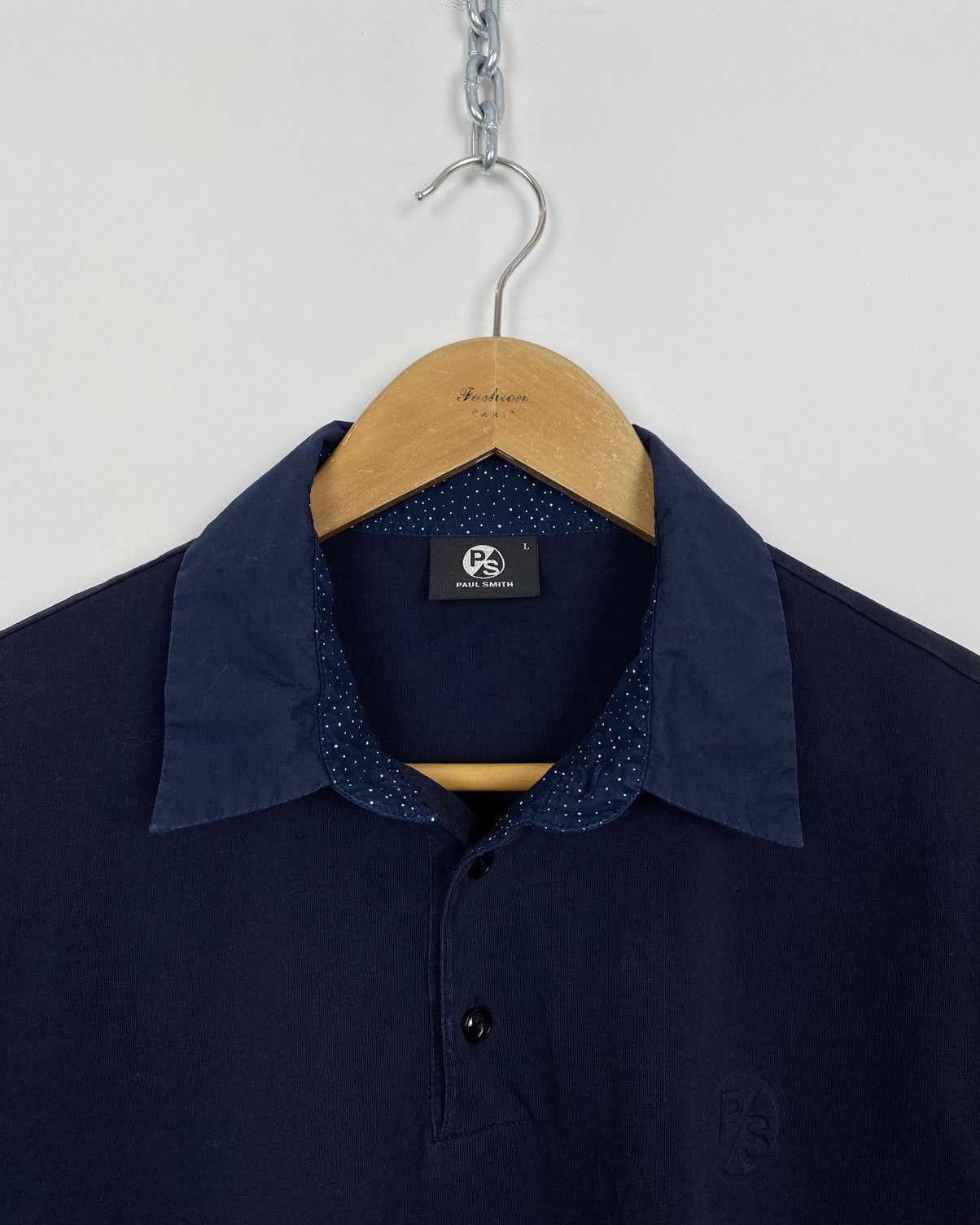 Paul Smith Paul Smith Custom Fit Cotton Polo Shirt Men’s Size L Blue Size US L / EU 52-54 / 3 - 4 Thumbnail