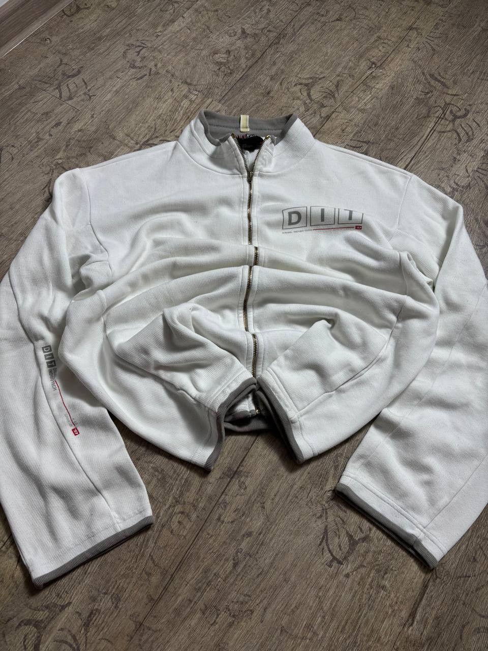 Diesel Diesel Rare knit y2K Lampo zip Sweatshirt Jacket Size US L / EU 52-54 / 3 - 1 Thumbnail