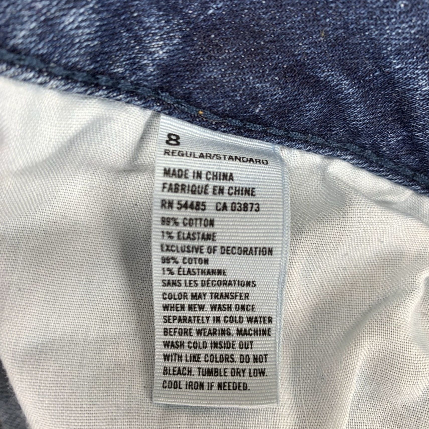 American Eagle Outfitters VINTAGE American Eagle Skinny Jeans Women’s Size 8 Regular Stretch Denim Blue 2014 Whiskers Size 30" / US 8 / IT 44 - 5 Thumbnail