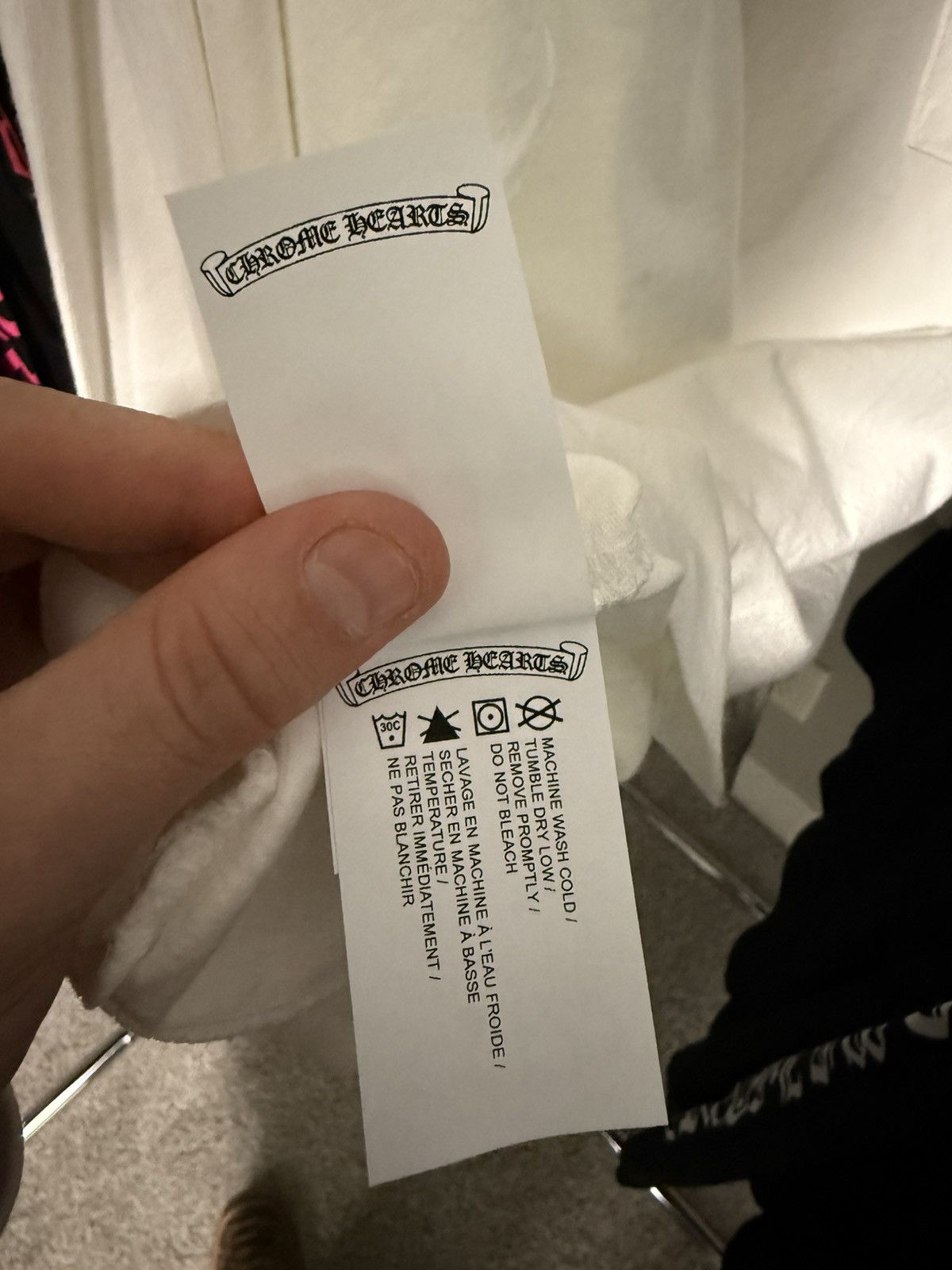 Chrome Hearts Chrome Hearts White “Y Not” Embroidered Longlseeve Size US M / EU 48-50 / 2 - 7 Thumbnail
