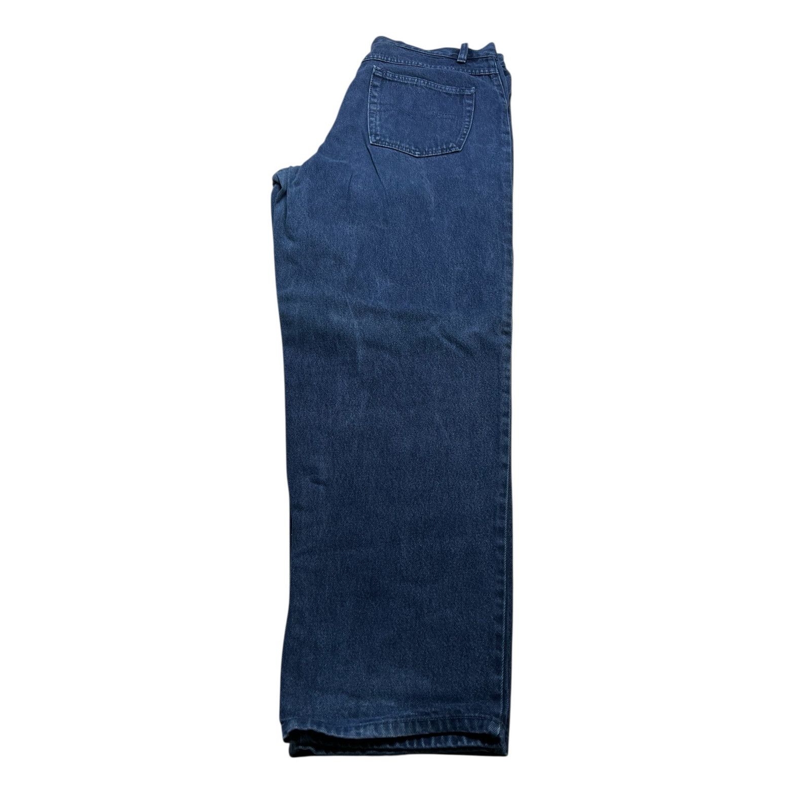 Anchor Blue Vintage 90s Anchor Blue Baggy Jeans37x31) Wide Leg USA Talon Size US 38 / EU 54 - 8 Thumbnail