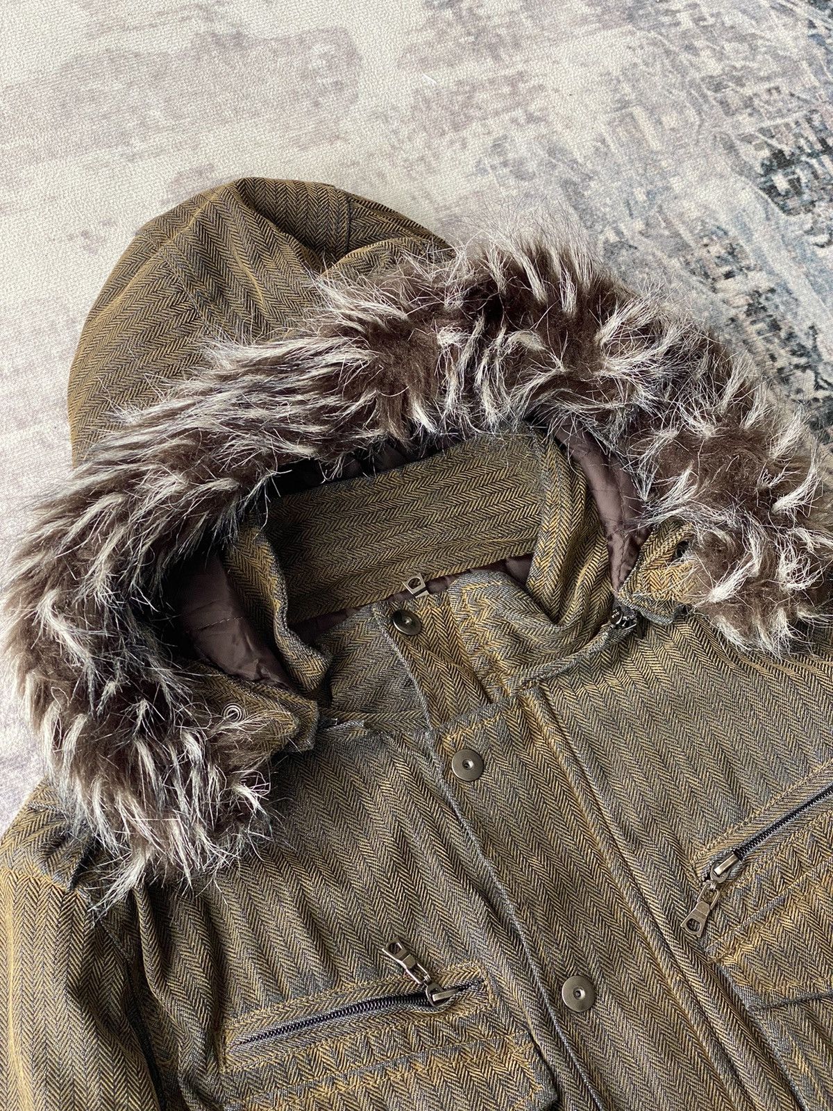 Japanese Brand XX Vintage Create barefoot Fur Raccoon Goa Jacket Hoodies Size US M / EU 48-50 / 2 - 7 Thumbnail