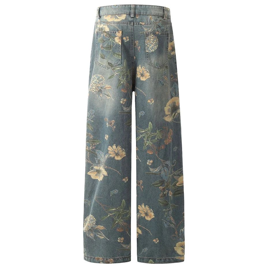 Other Flower Printed Baggy Loose Size US 26 / EU 42 - 3 Thumbnail
